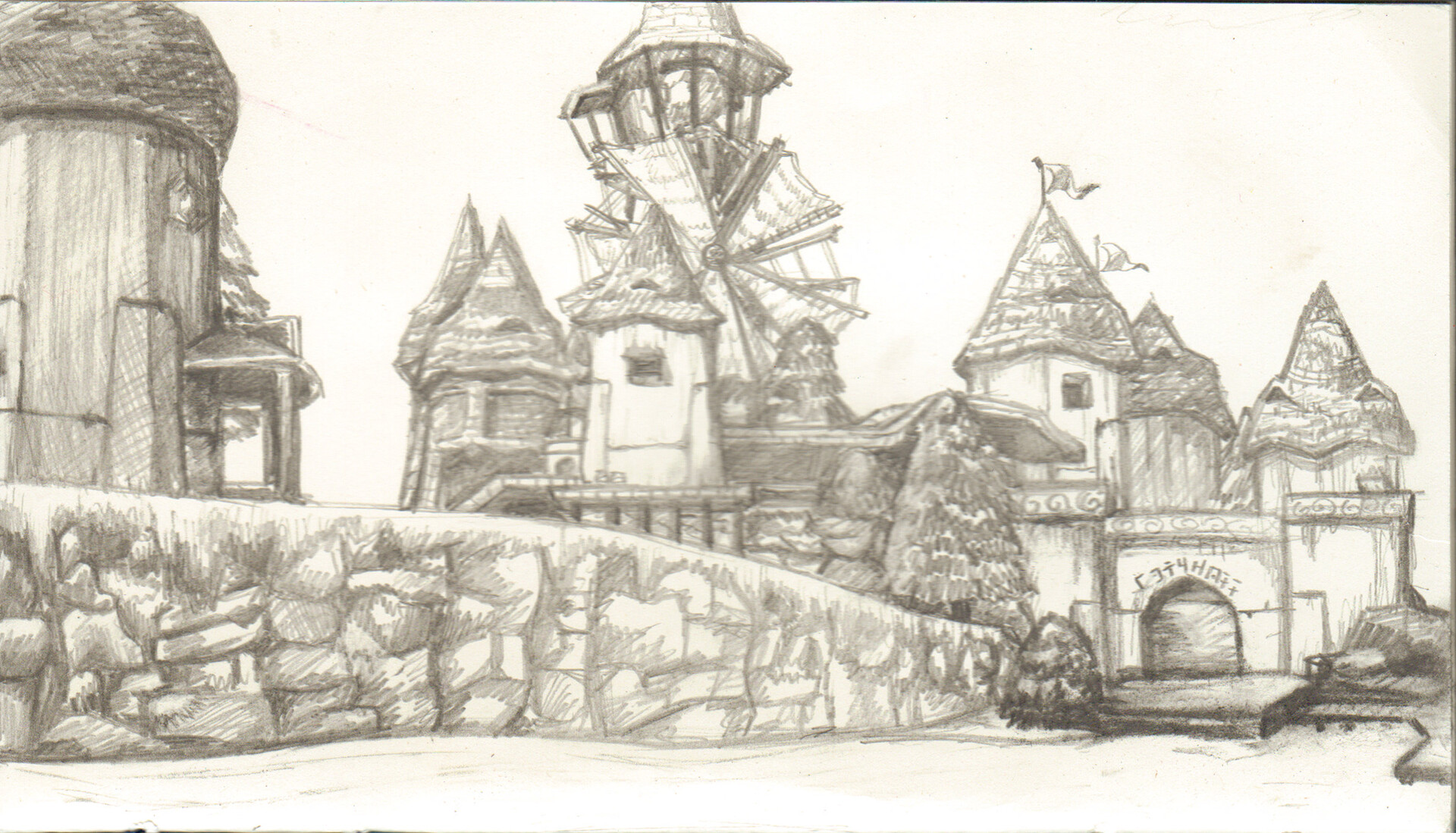 ArtStation Windfall Island