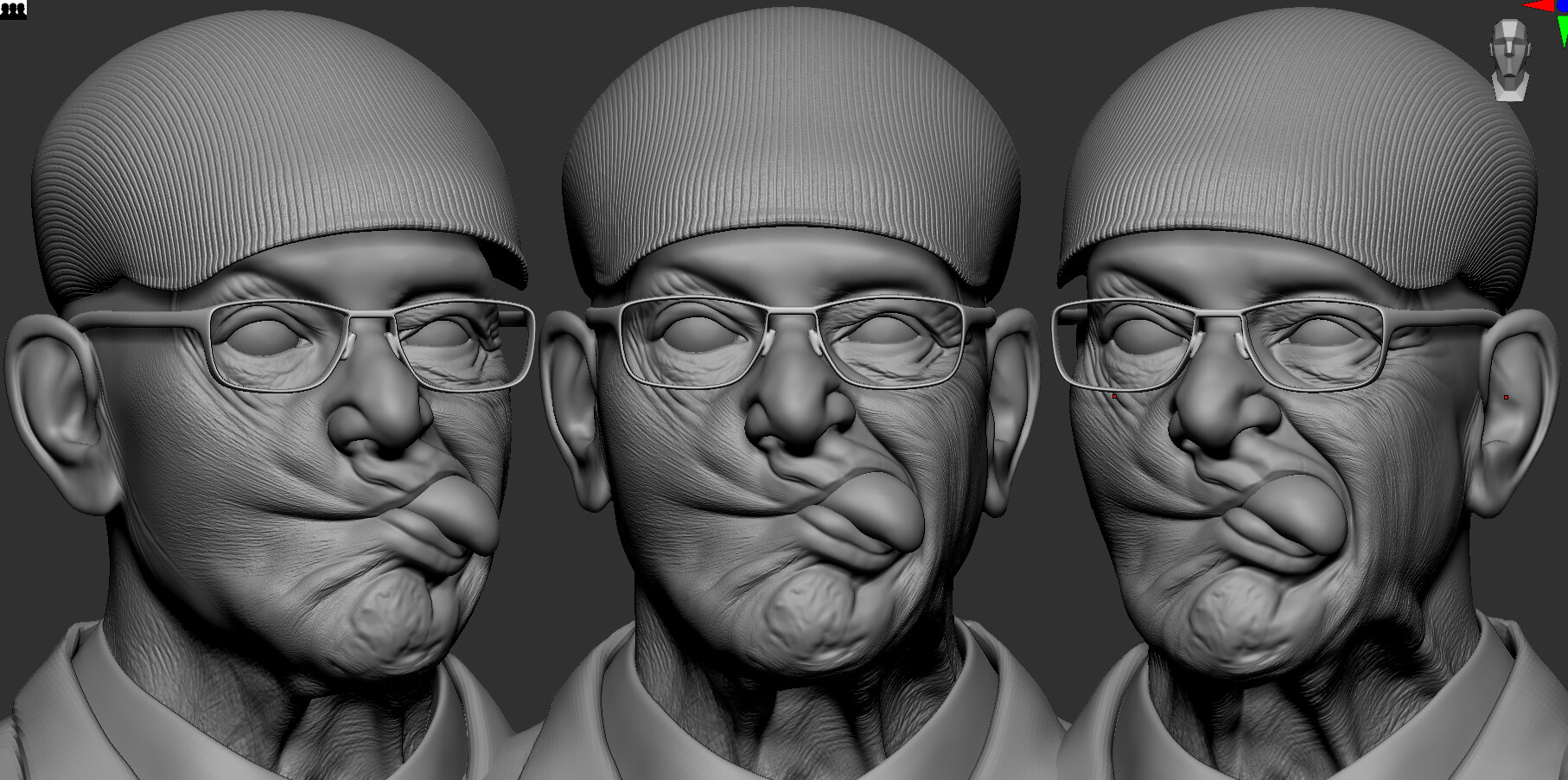 Rohit Doiphode - Old man funny face