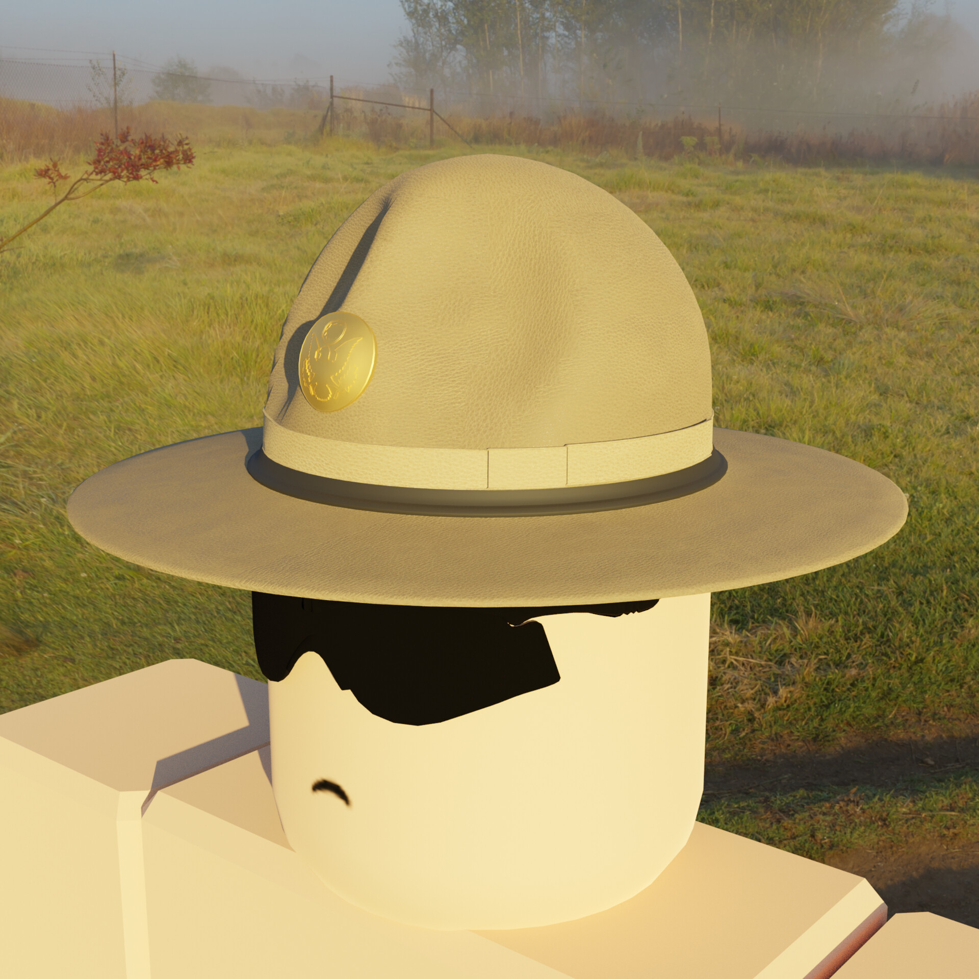 Artstation Sheriff Hat Devourerofbread - roblox officer hat