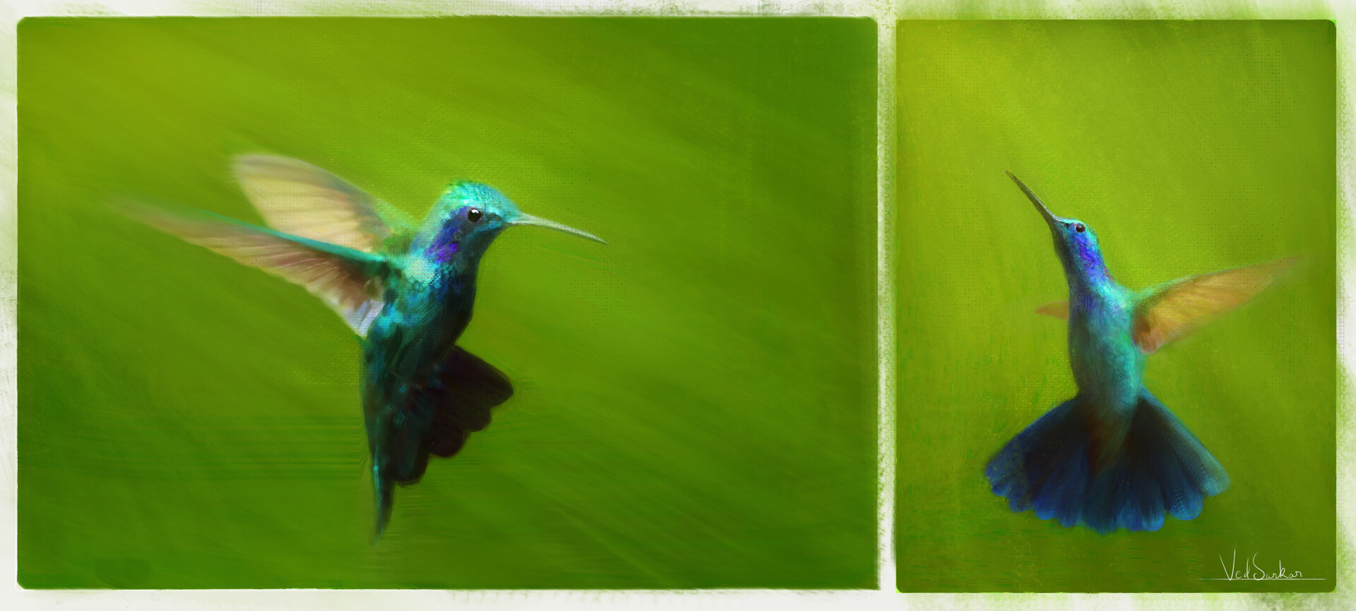 Initial mood and colour itteration for the project