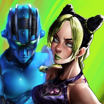 Artstation Billie Eilish Jolyne Kujo York Chow Her debut single ocean eyes went viral and got over 194 million streams on spotify. billie eilish jolyne kujo york chow