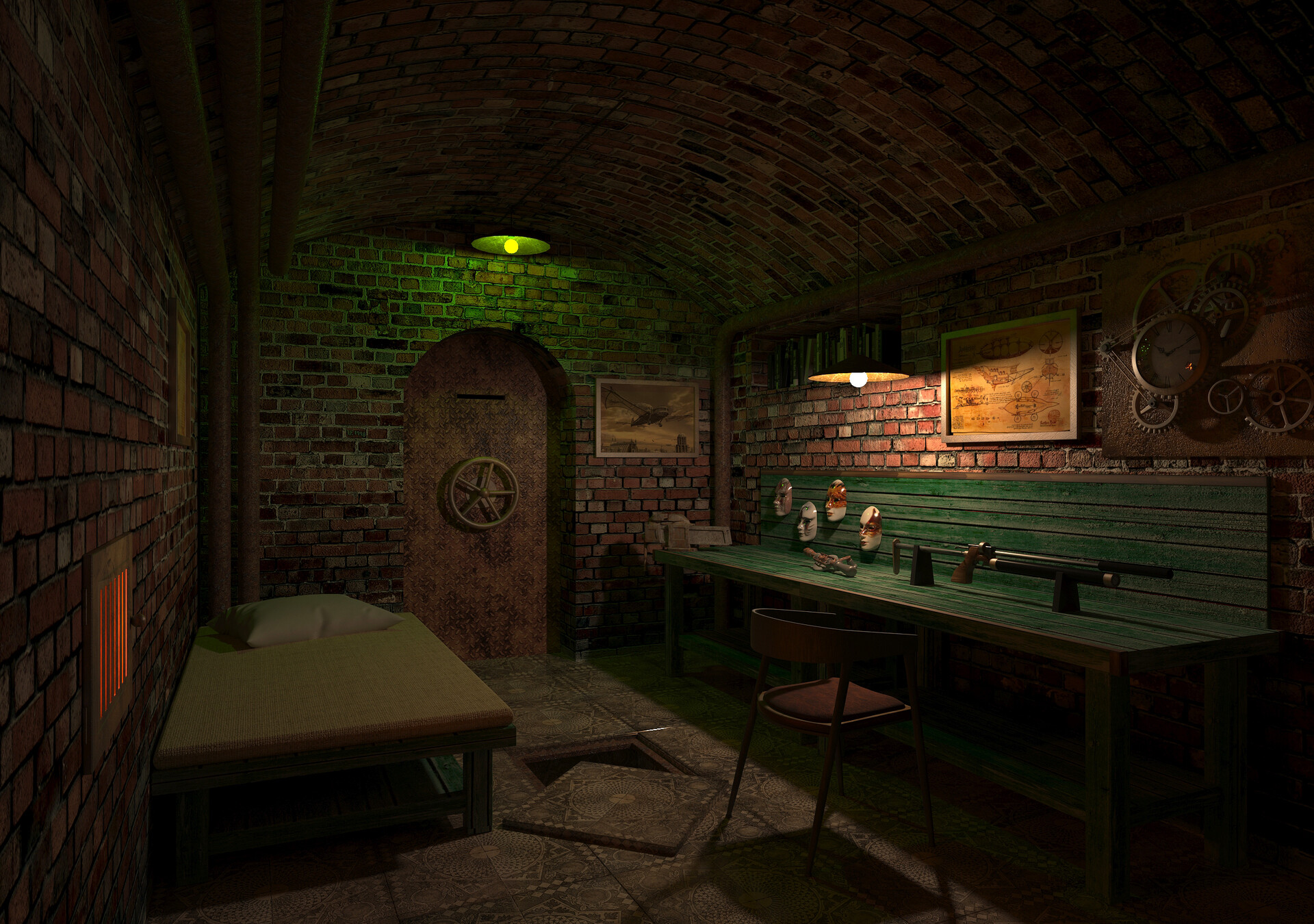 ArtStation Quest room