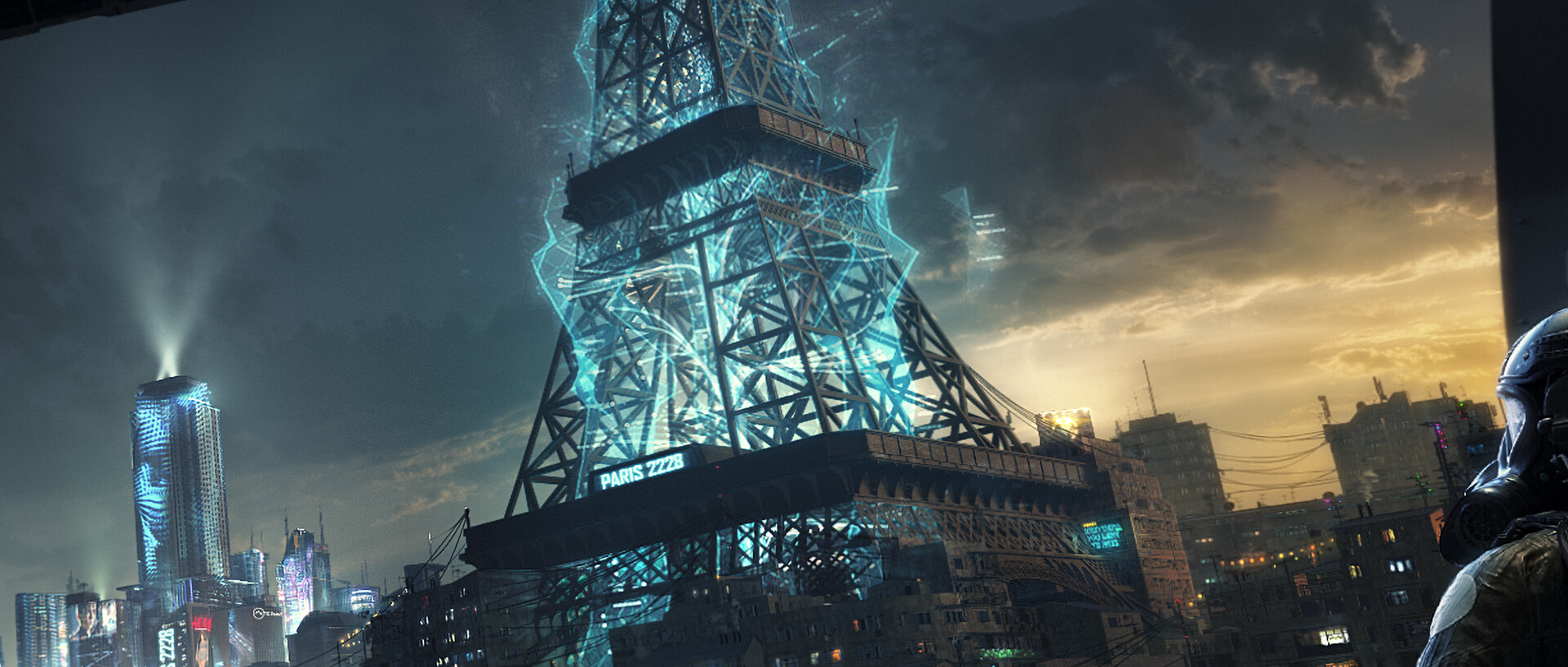 Victor Pietrzykowski - Cyberpunk Paris 2228