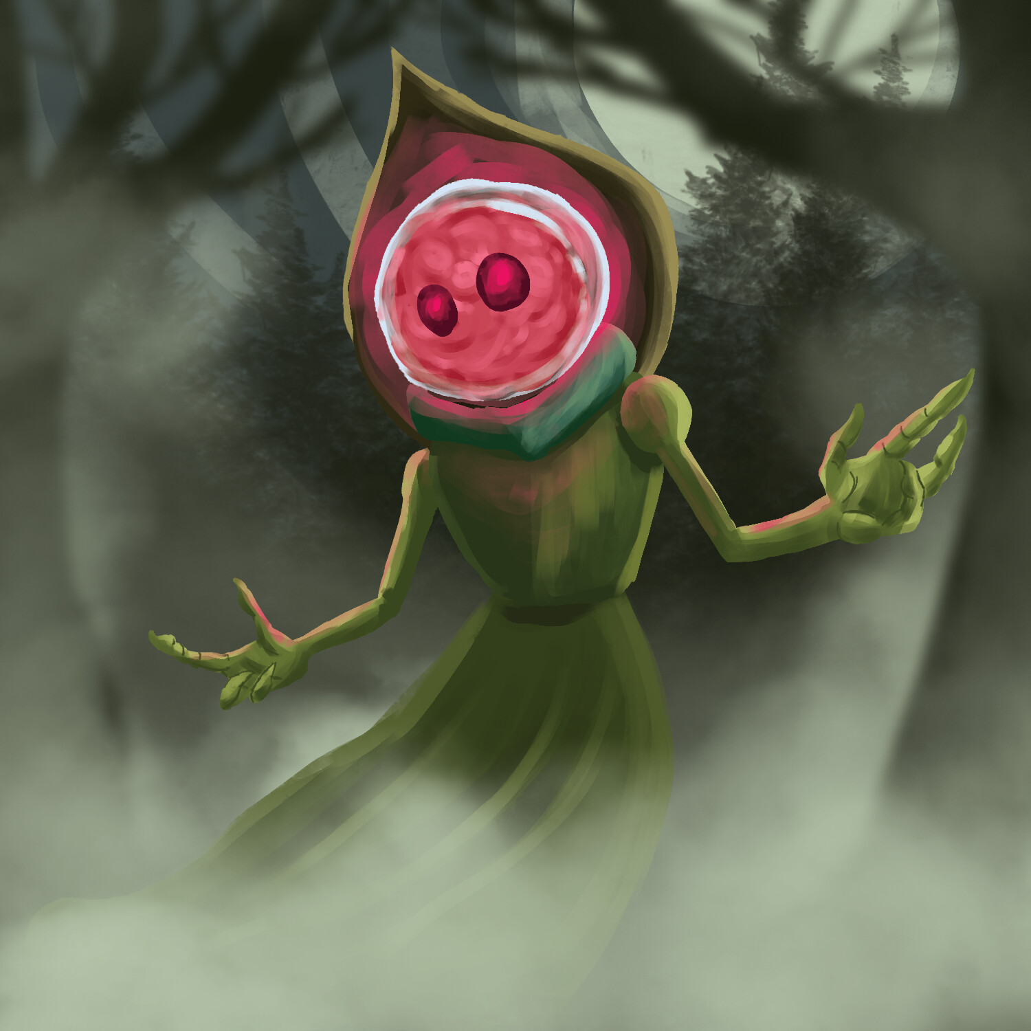 ArtStation Flatwoods Monster