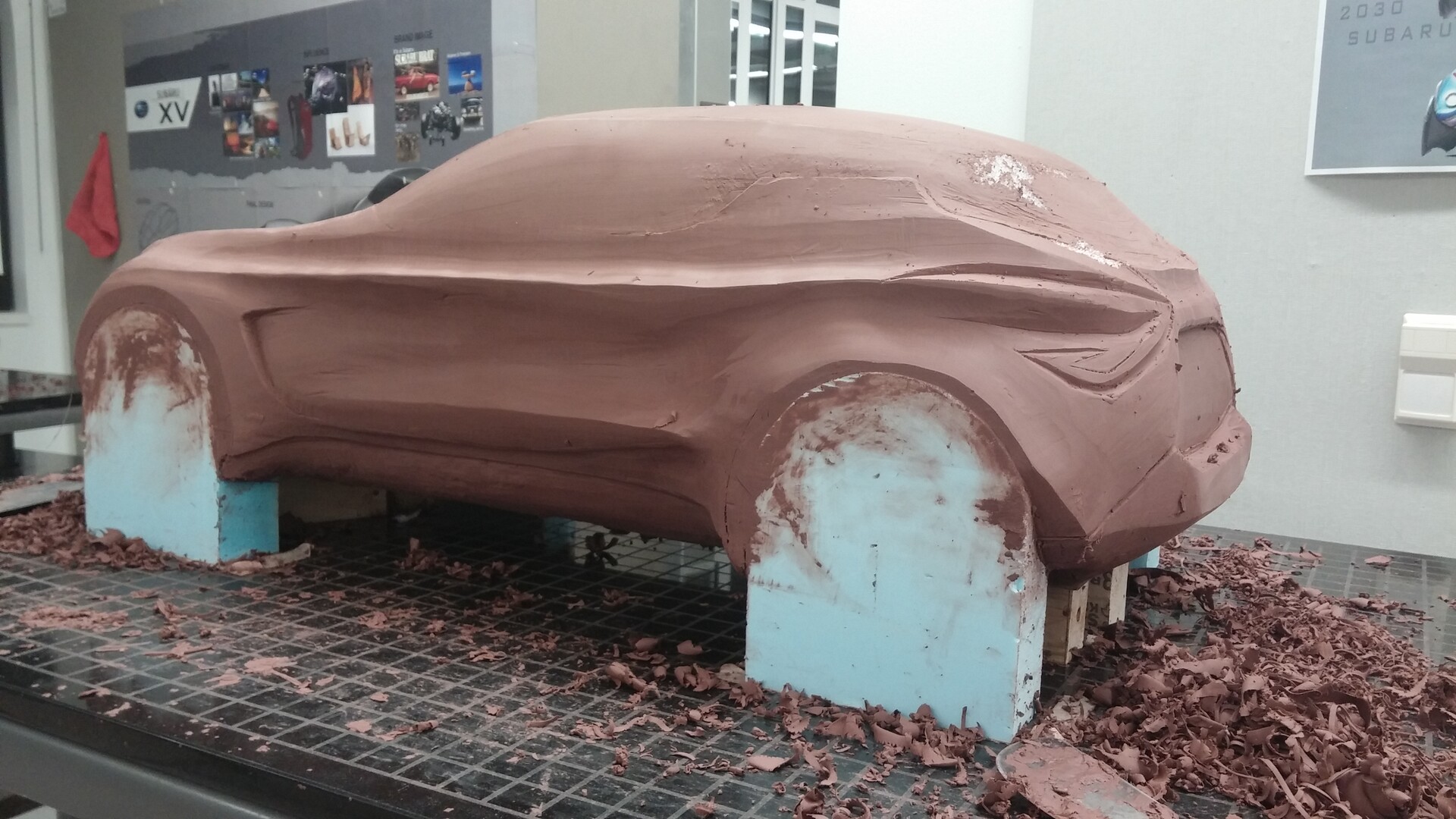 ArtStation Automotive Clay Sculpting