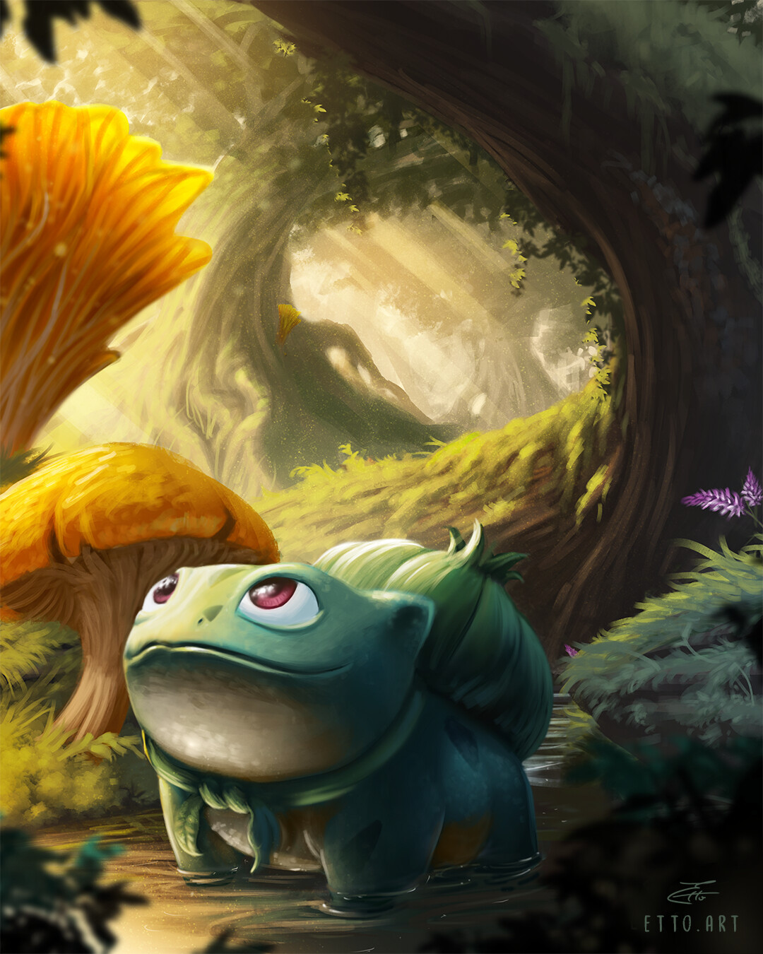 ArtStation Into the Viridian Forest