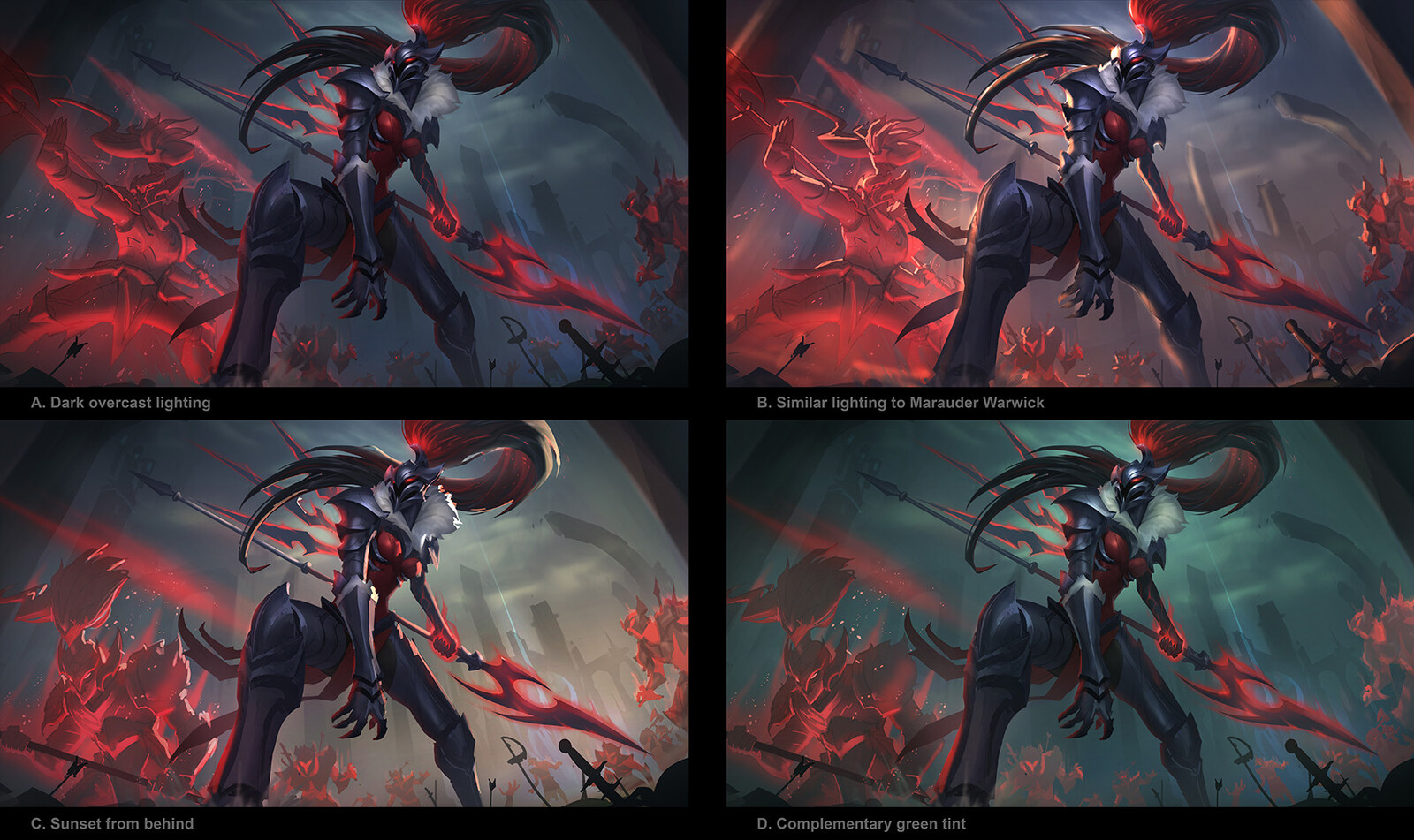 Color Studies of the Approved Thumbnail  ( I can't show the other thumbnails unfortunately. )
