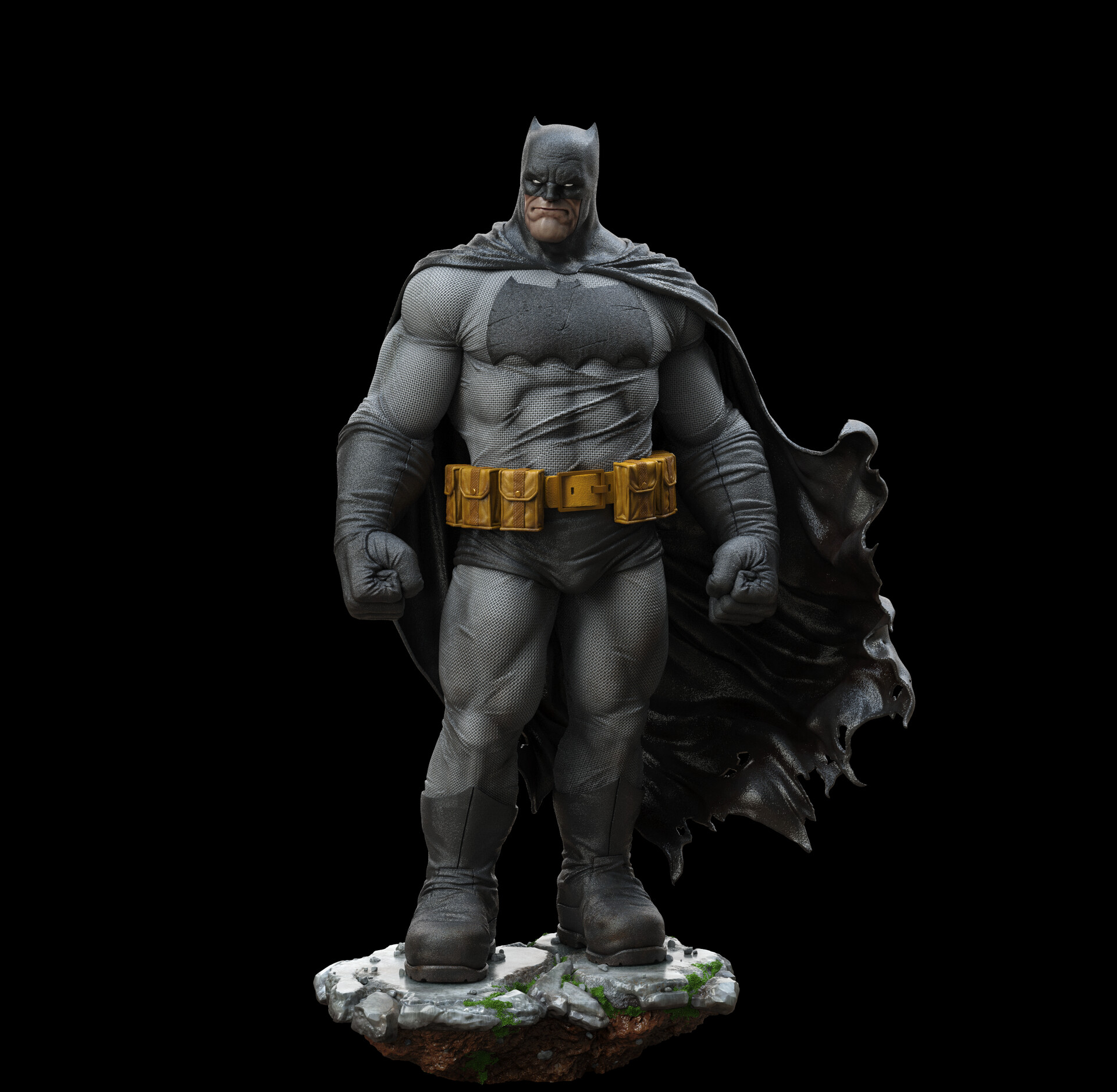 ArtStation - Dark Knight Returns Batman Collectible Statue