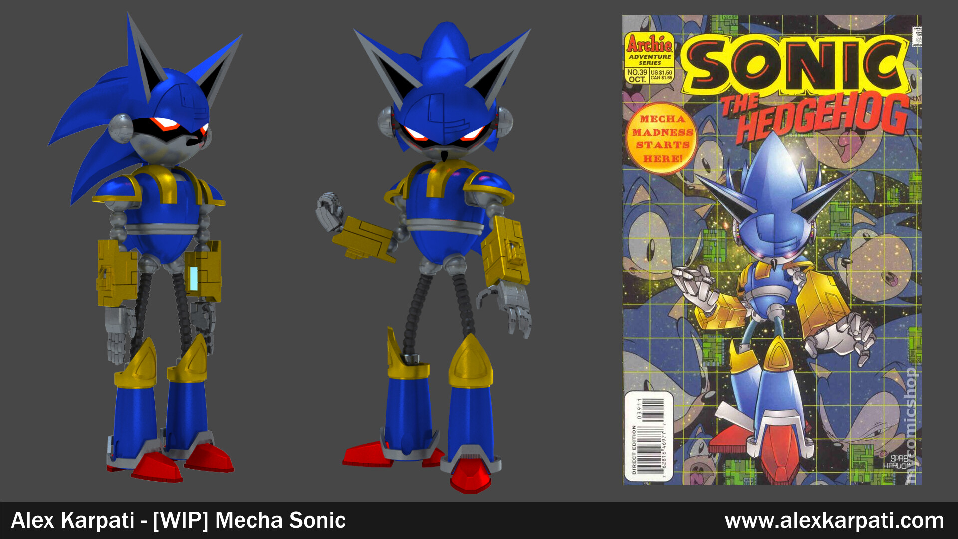 ArtStation - Mecha Sonic