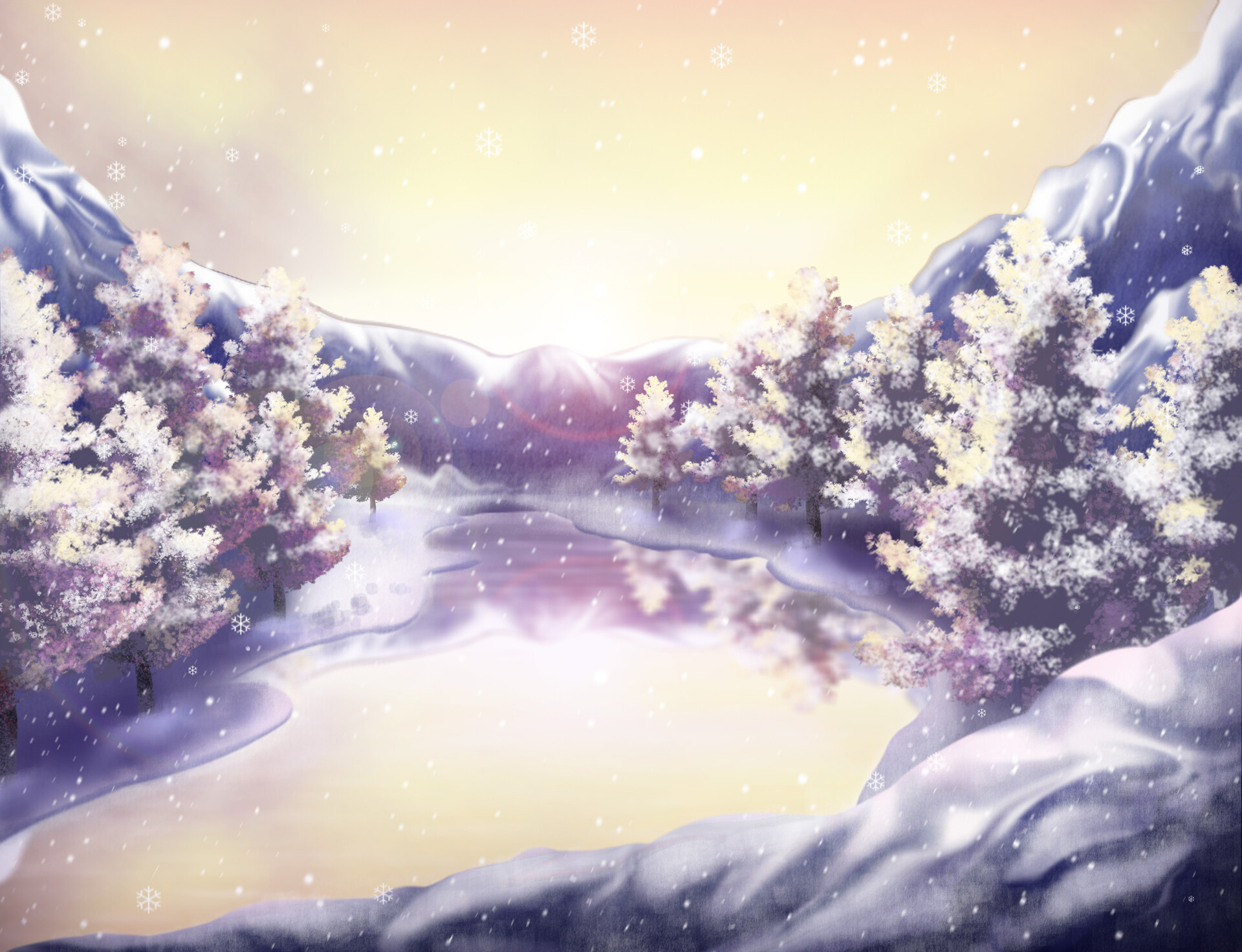 ArtStation - Winter - Illustration