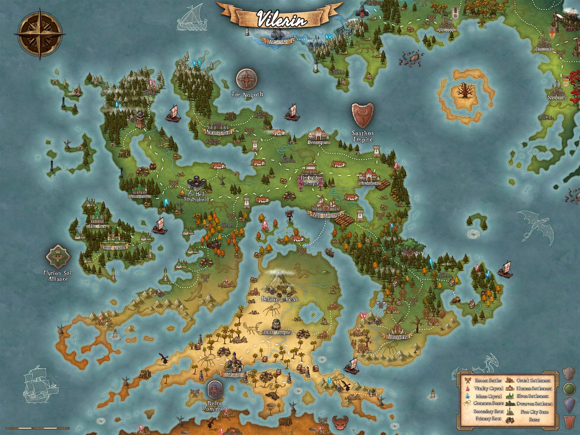 Fantasy World Maps