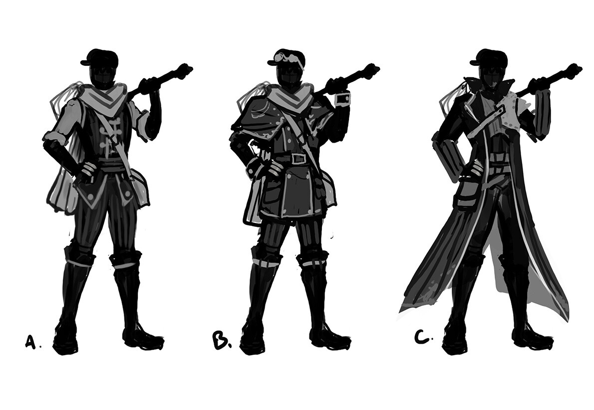 Some early concepts.