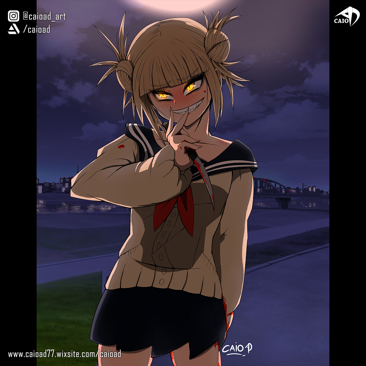 Caio AD - Himiko Toga Fanart