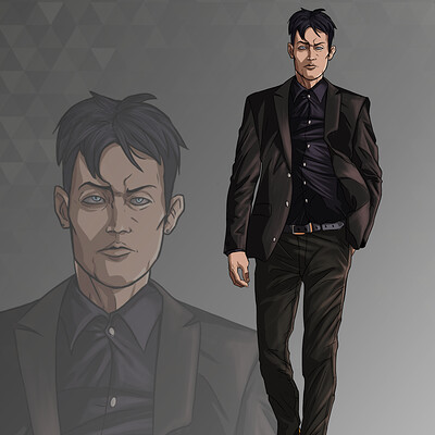 Character Concept Art: Damian