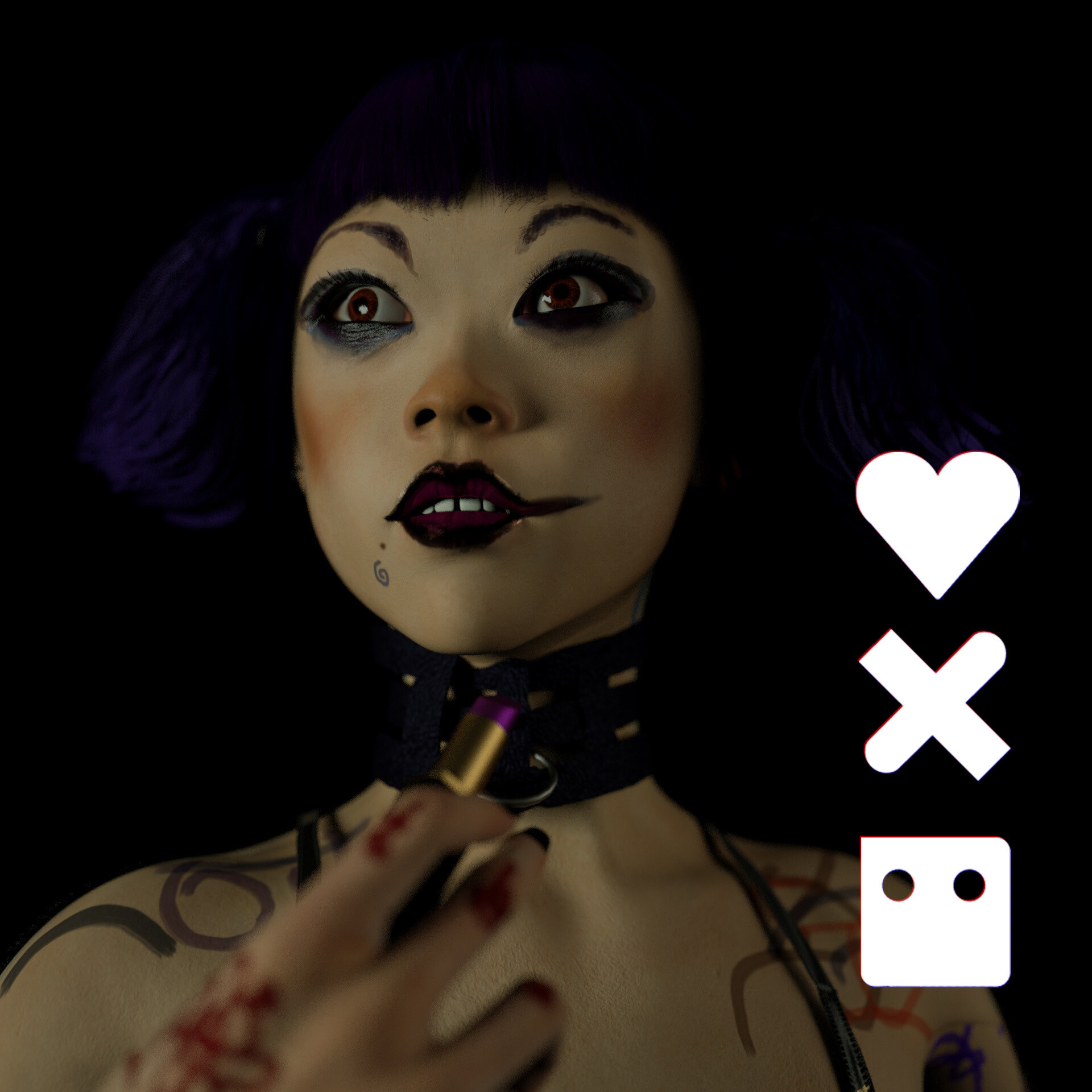 ArtStation The Witness Love Death FANART