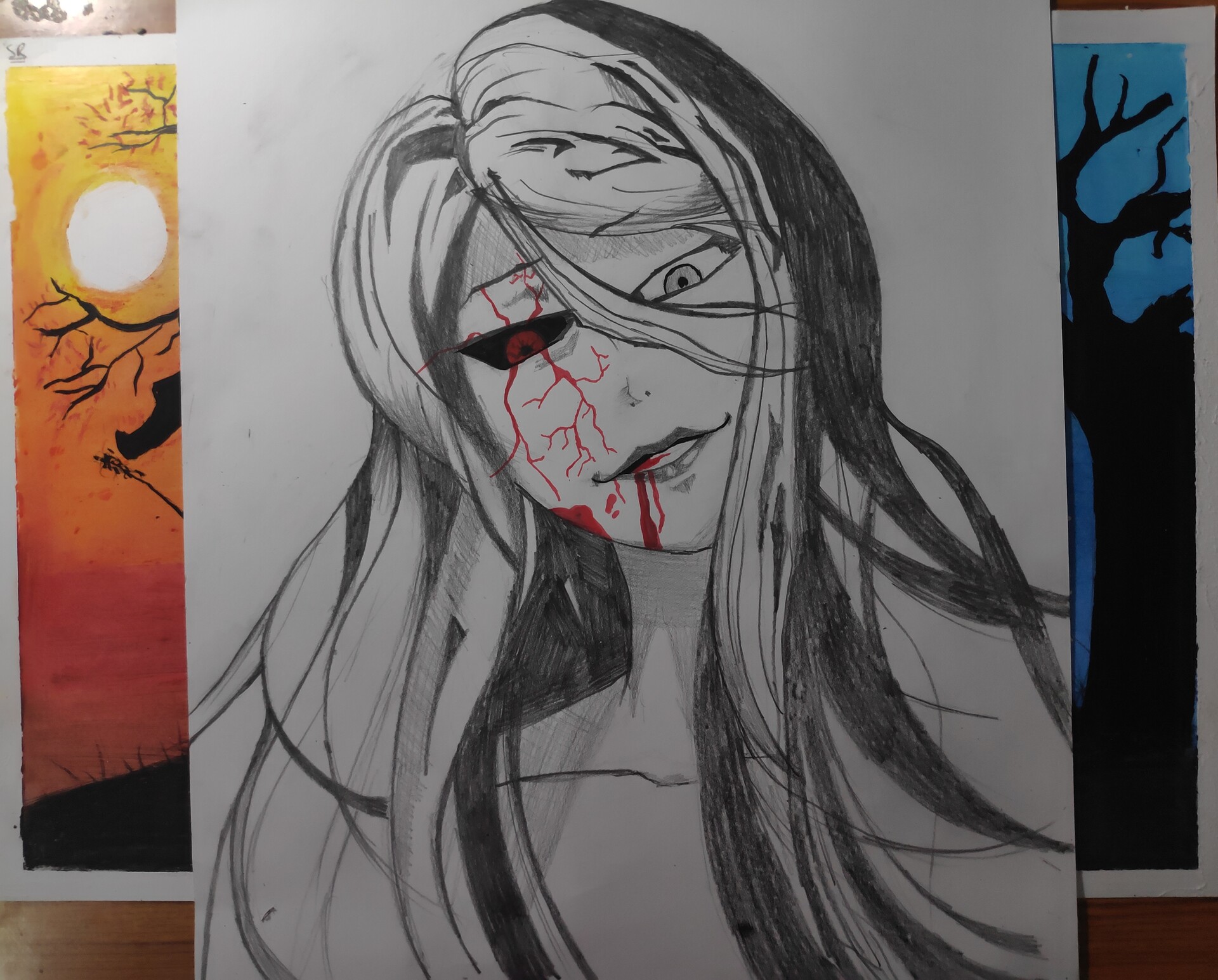 ArtStation - Rize Kamishiro- Tokyo Ghoul