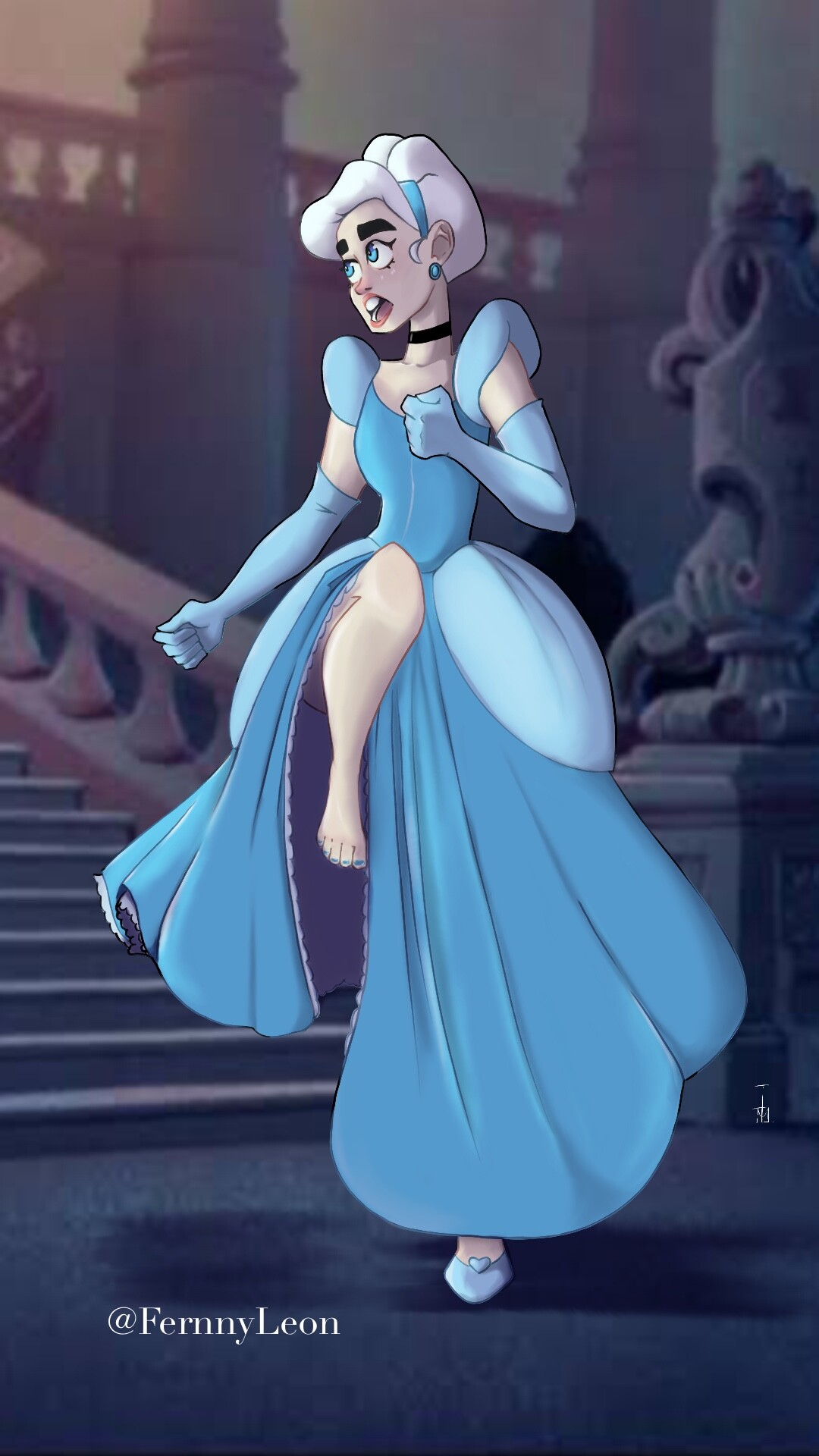 ArtStation Cinderella fanart