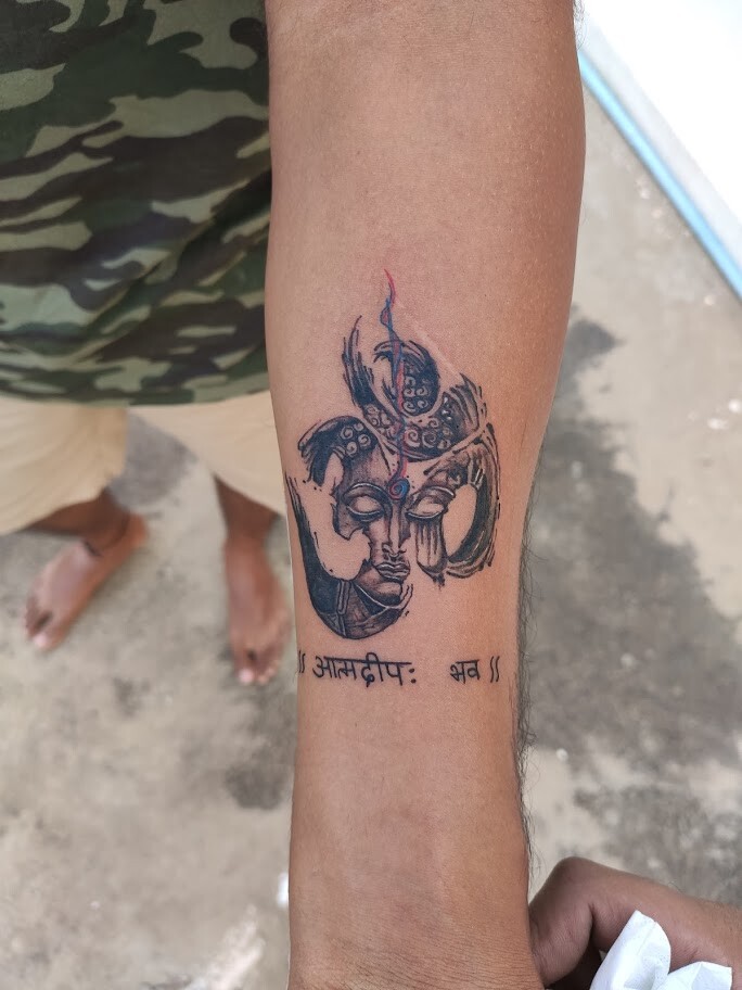 Pavan Kumar - Om Tattoo