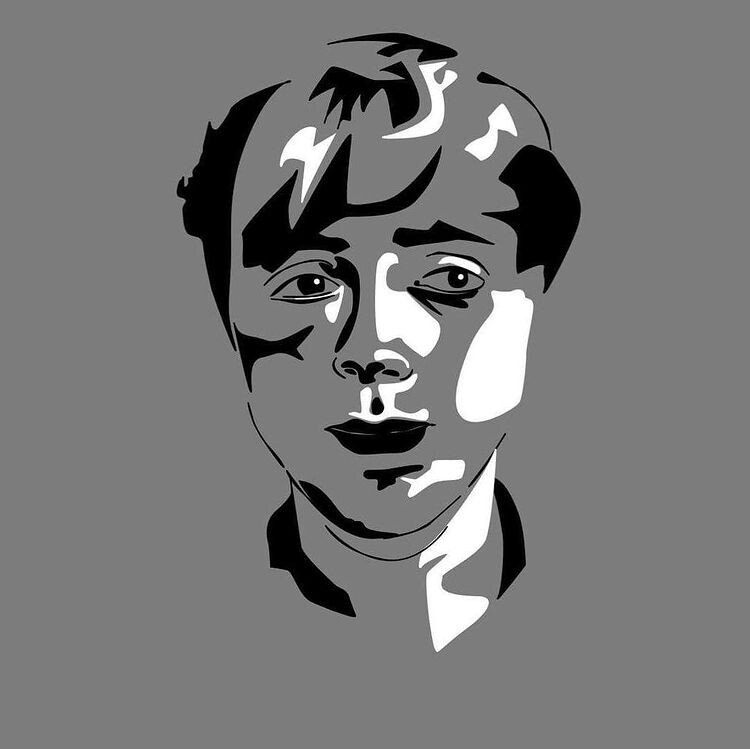 First Rotoscope - Face Rotating.