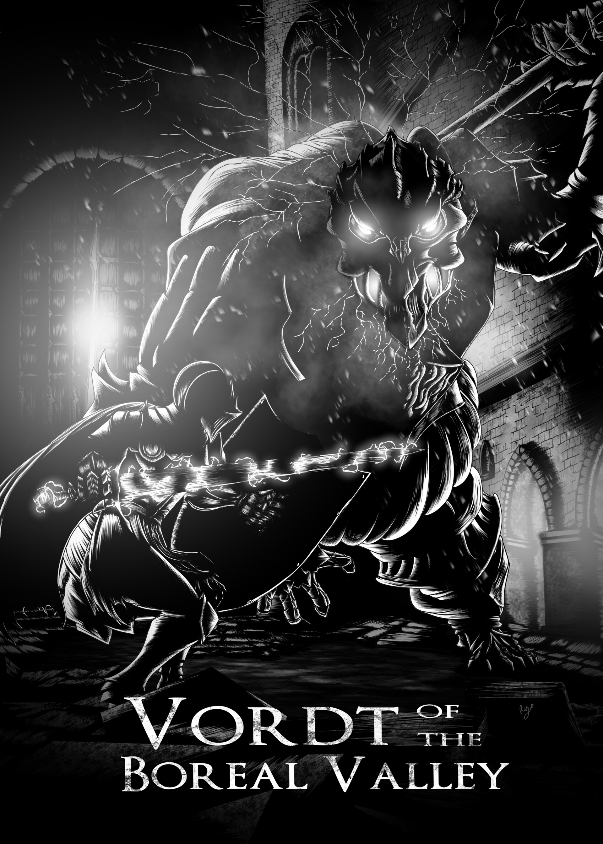 ArtStation Vordt of the Boreal Valley