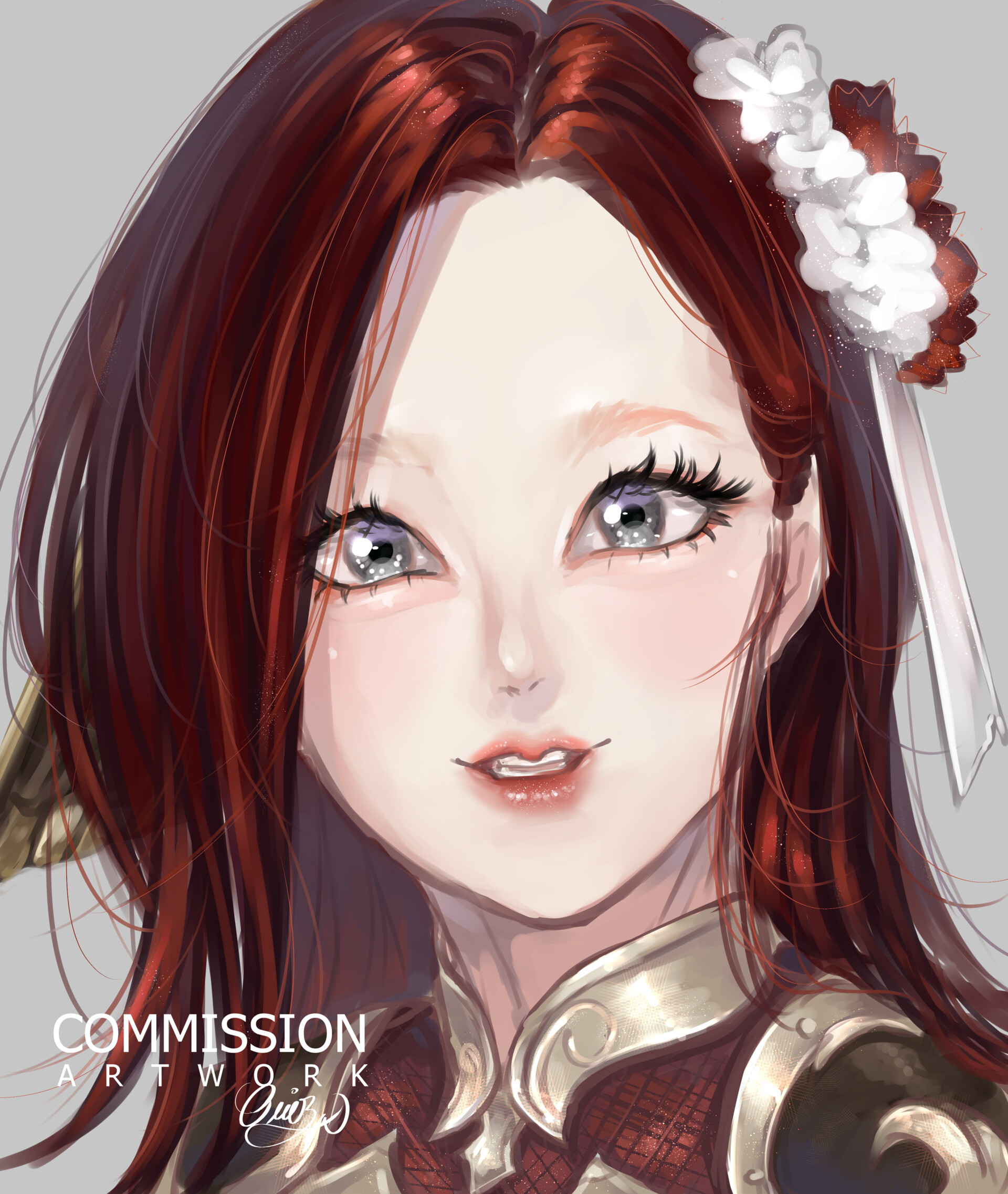 ArtStation - Red Head - Commission