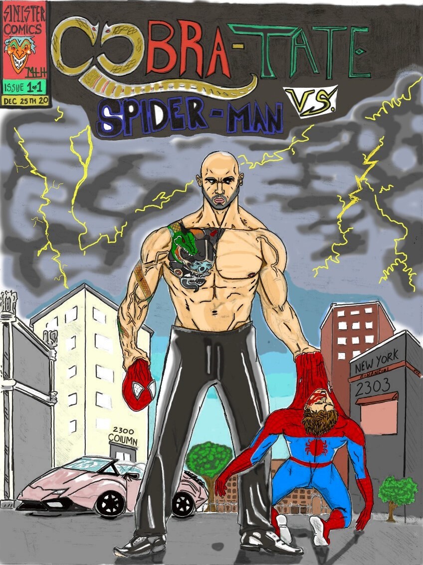 ArtStation CobraTate vs. Spiderman (The Day Spiderman Lost)