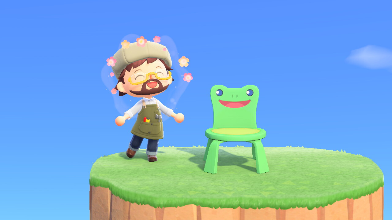 Artstation Froggy Chair In Animal Crossing New Horizons Fan Art Sean Hicks