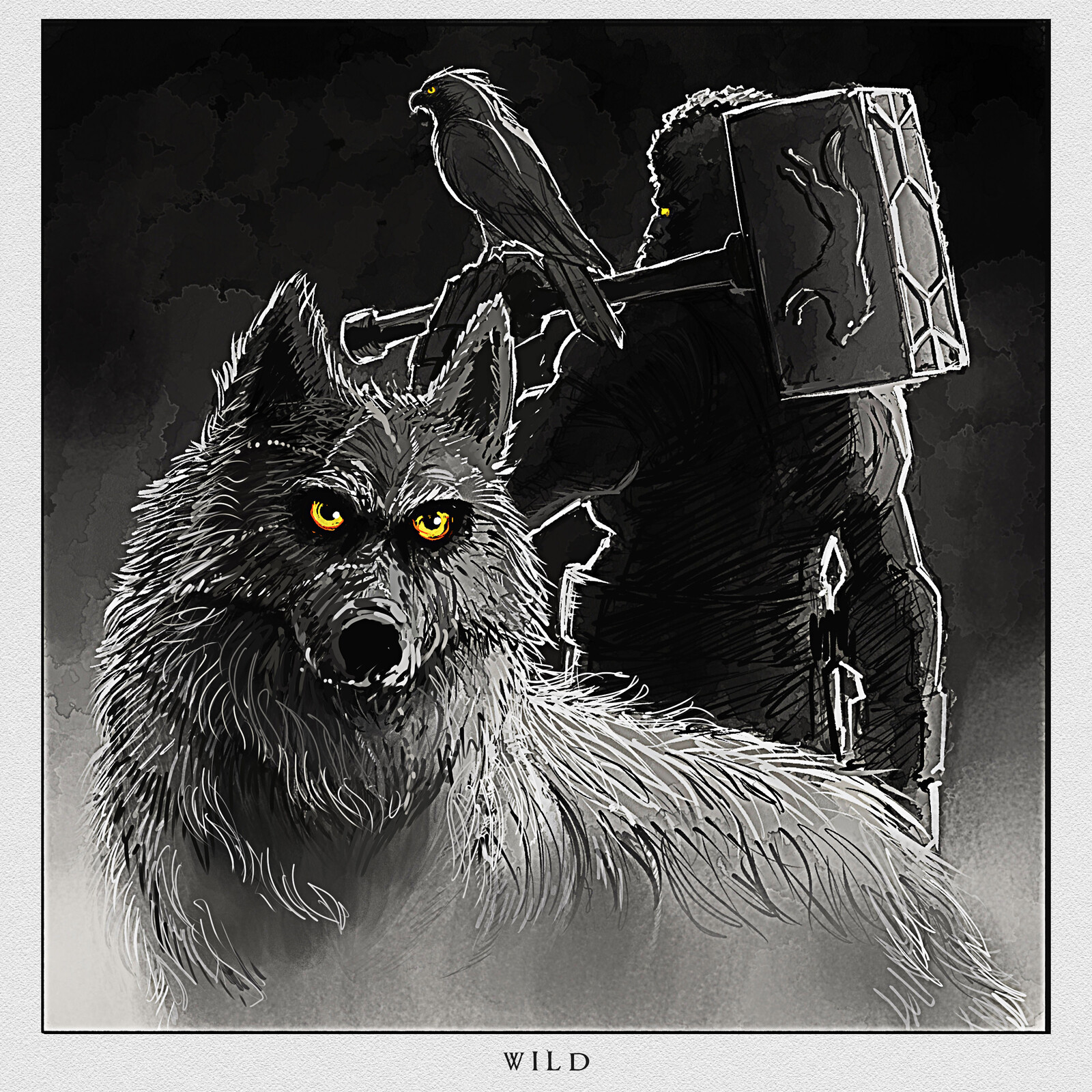 INKTOBER 2019 16 Wild