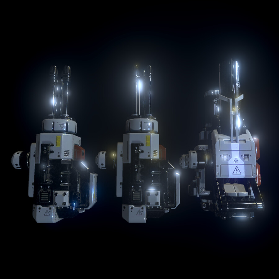 ArtStation - Modern Guns