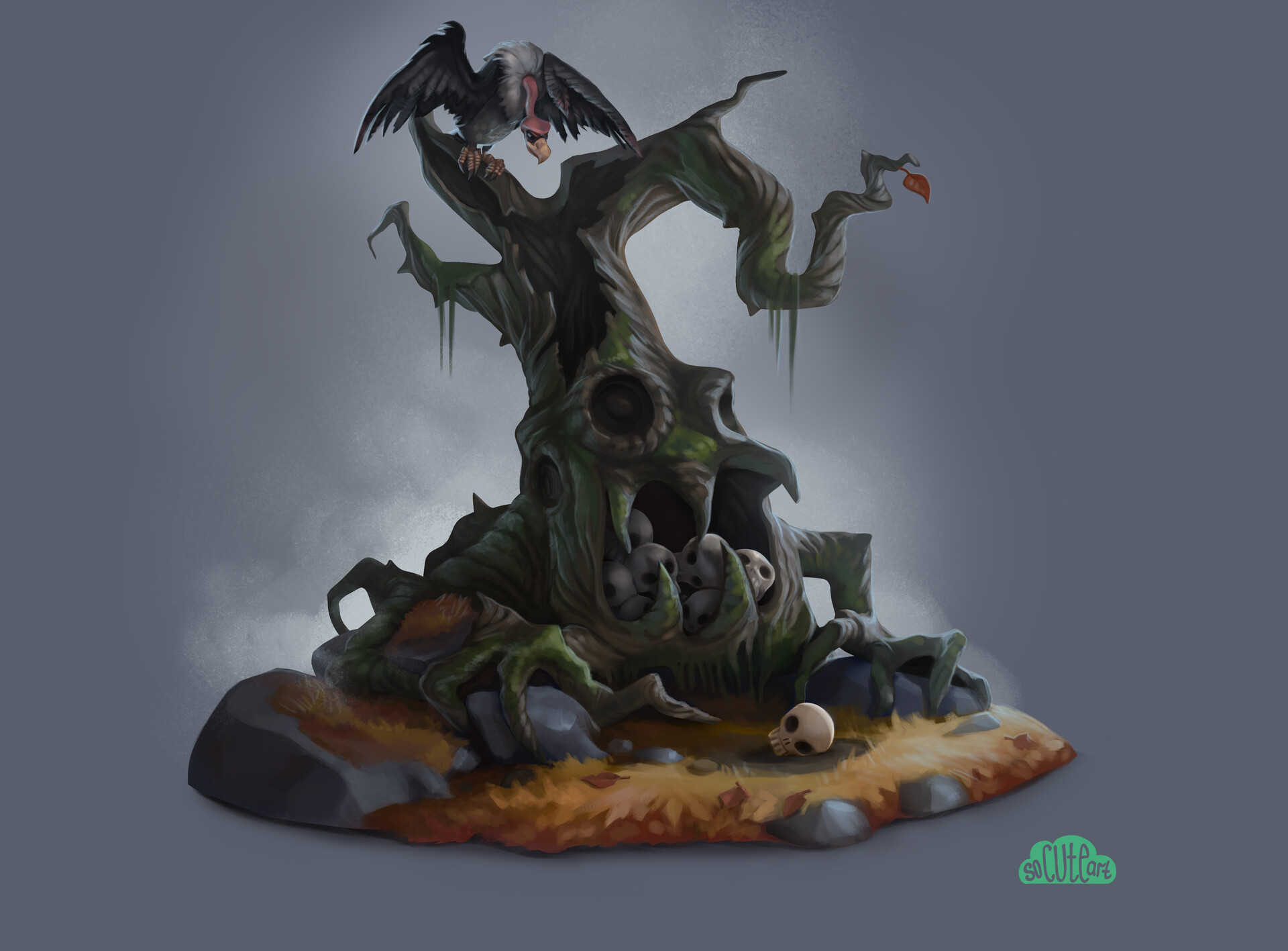 ArtStation - Сarnivorous tree