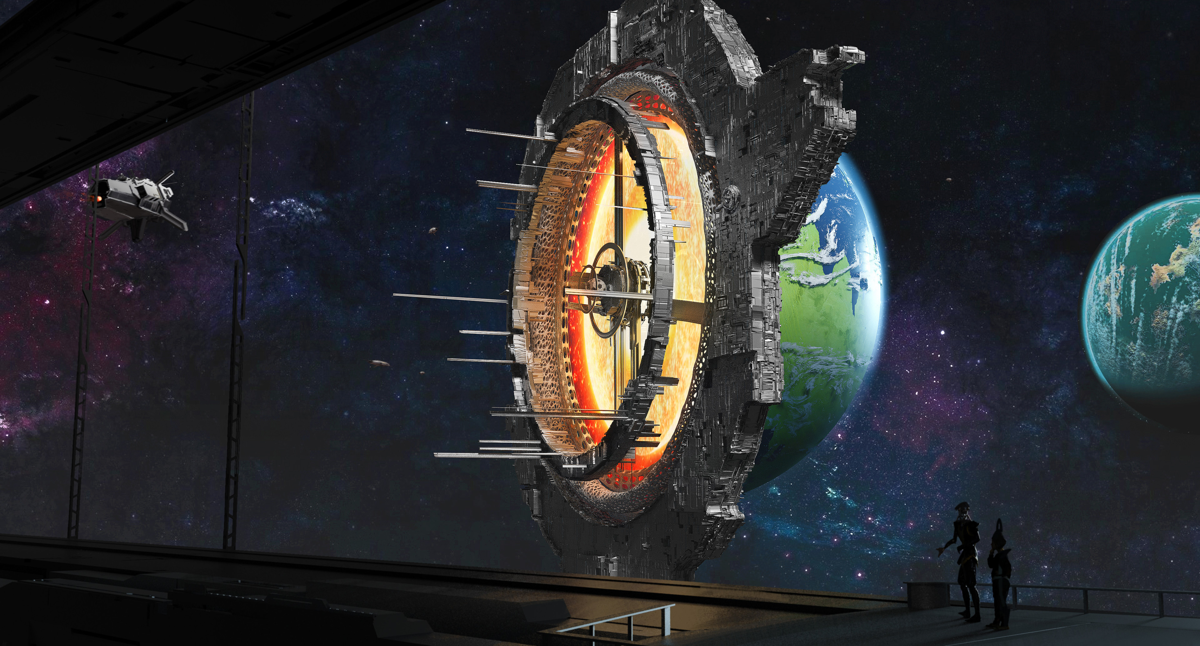 2021 fashion solar sales system celestial body watch