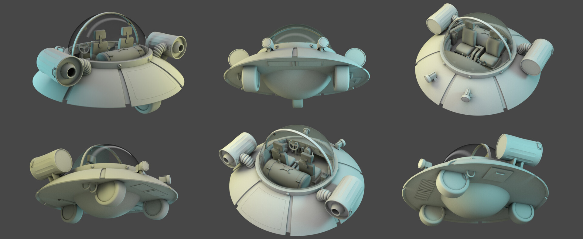 Rick and morty spaceship model hot sale