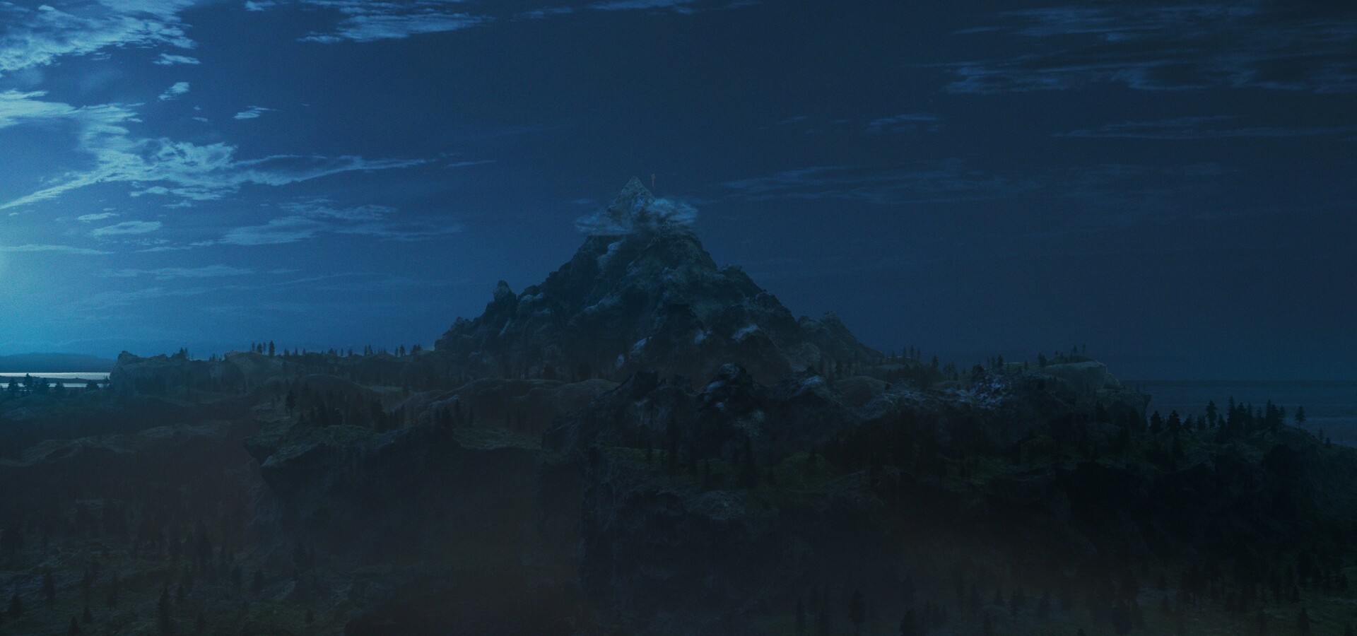 Artstation Genshin Impact Dragonspine Mountain Cg Fan S Environment