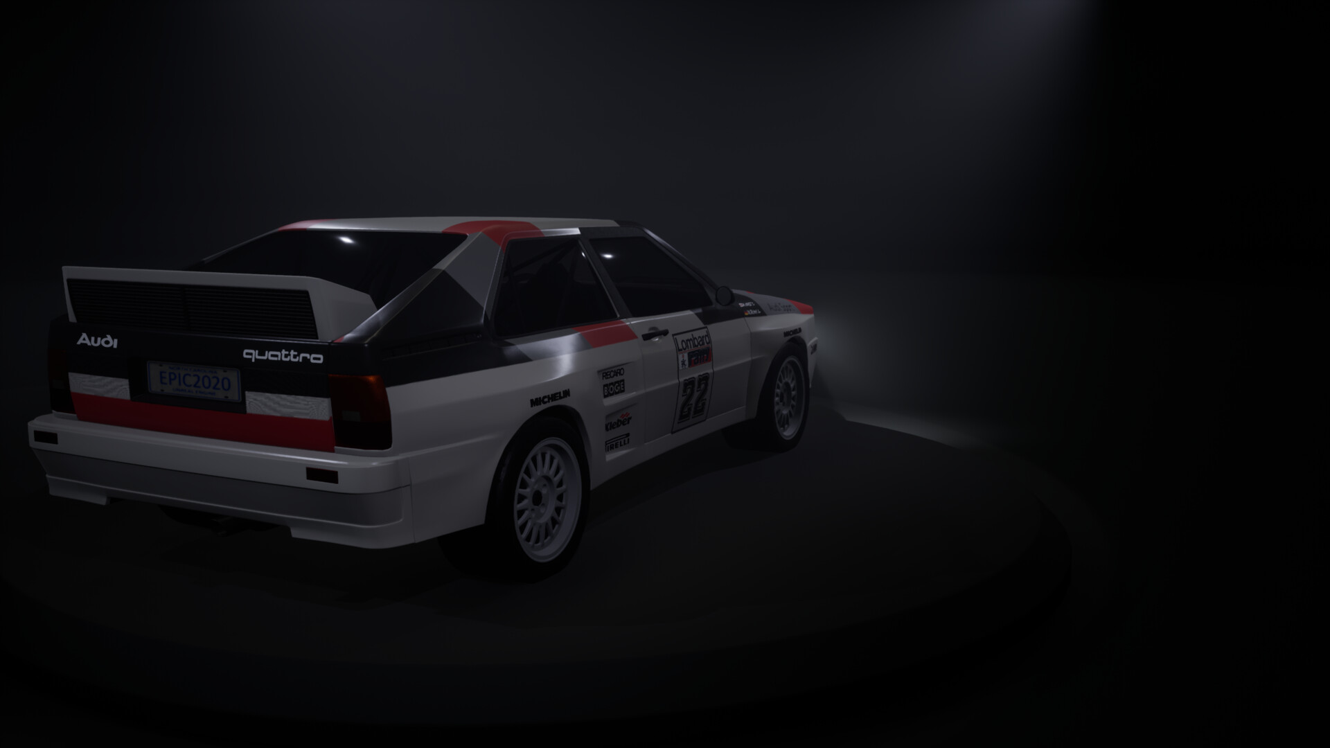 Matthew Hirst - Audi Quattro A1/A2 Rally car