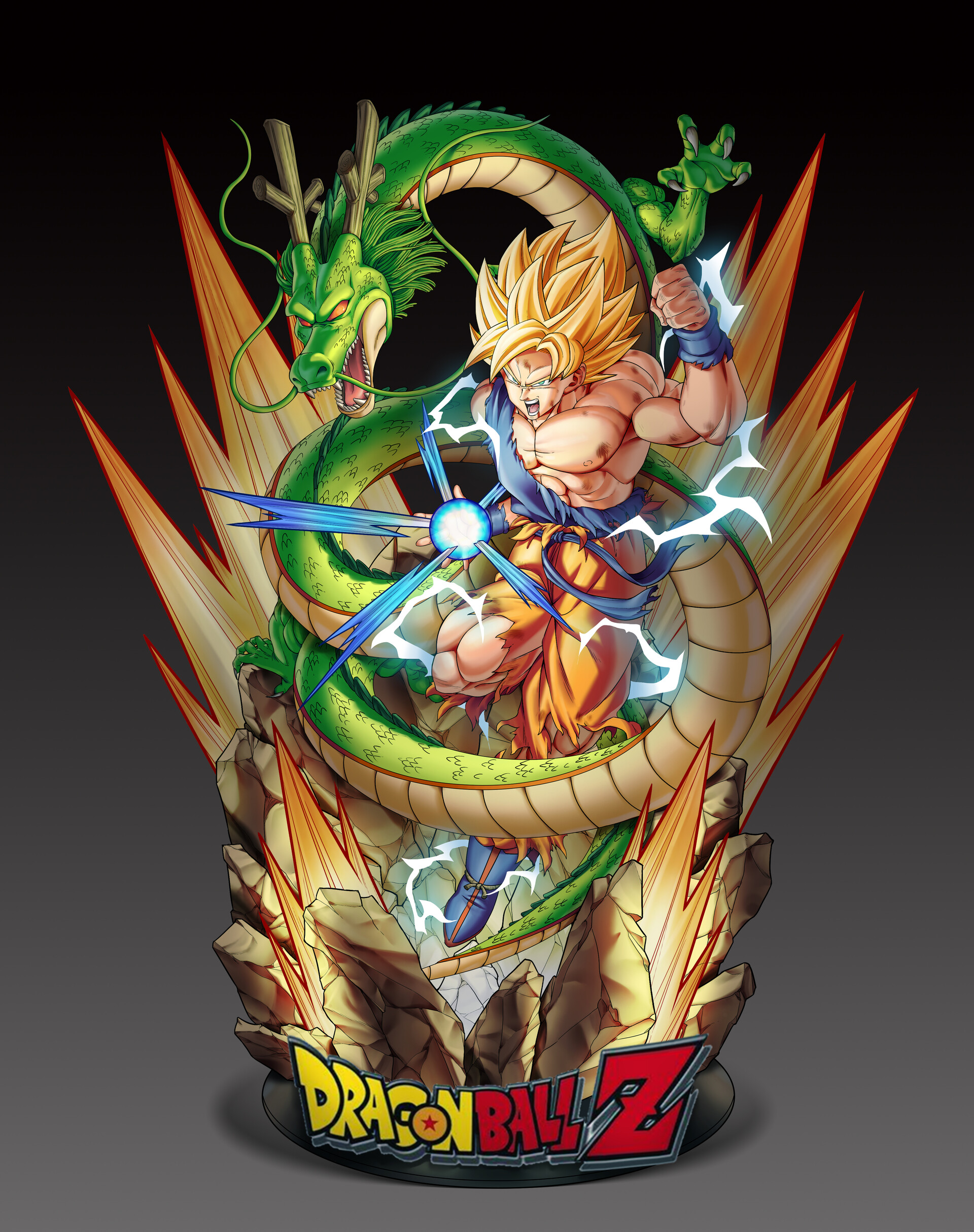 Z悟空　神龍 2000'sドラゴンボールZ 神龍sizeL 5,800yen(tax in) #used
