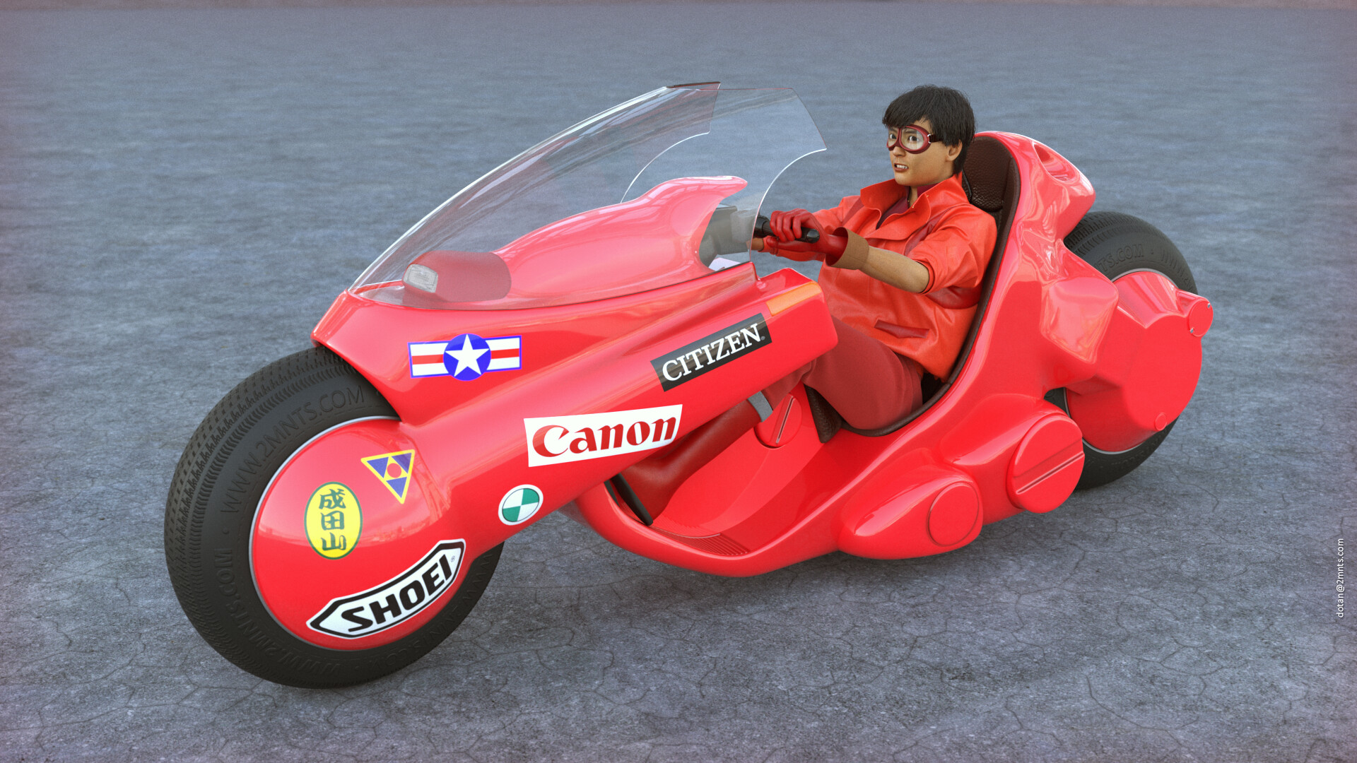 Shotaro kaneda's sales bike