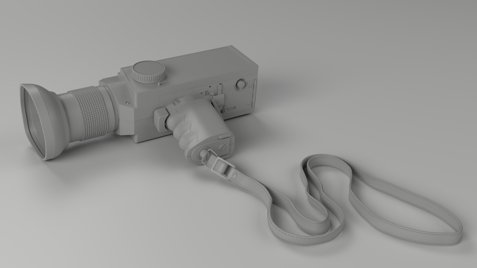 Alexandre Mairy WIP Bolex 480 Macrozoom 3D Model