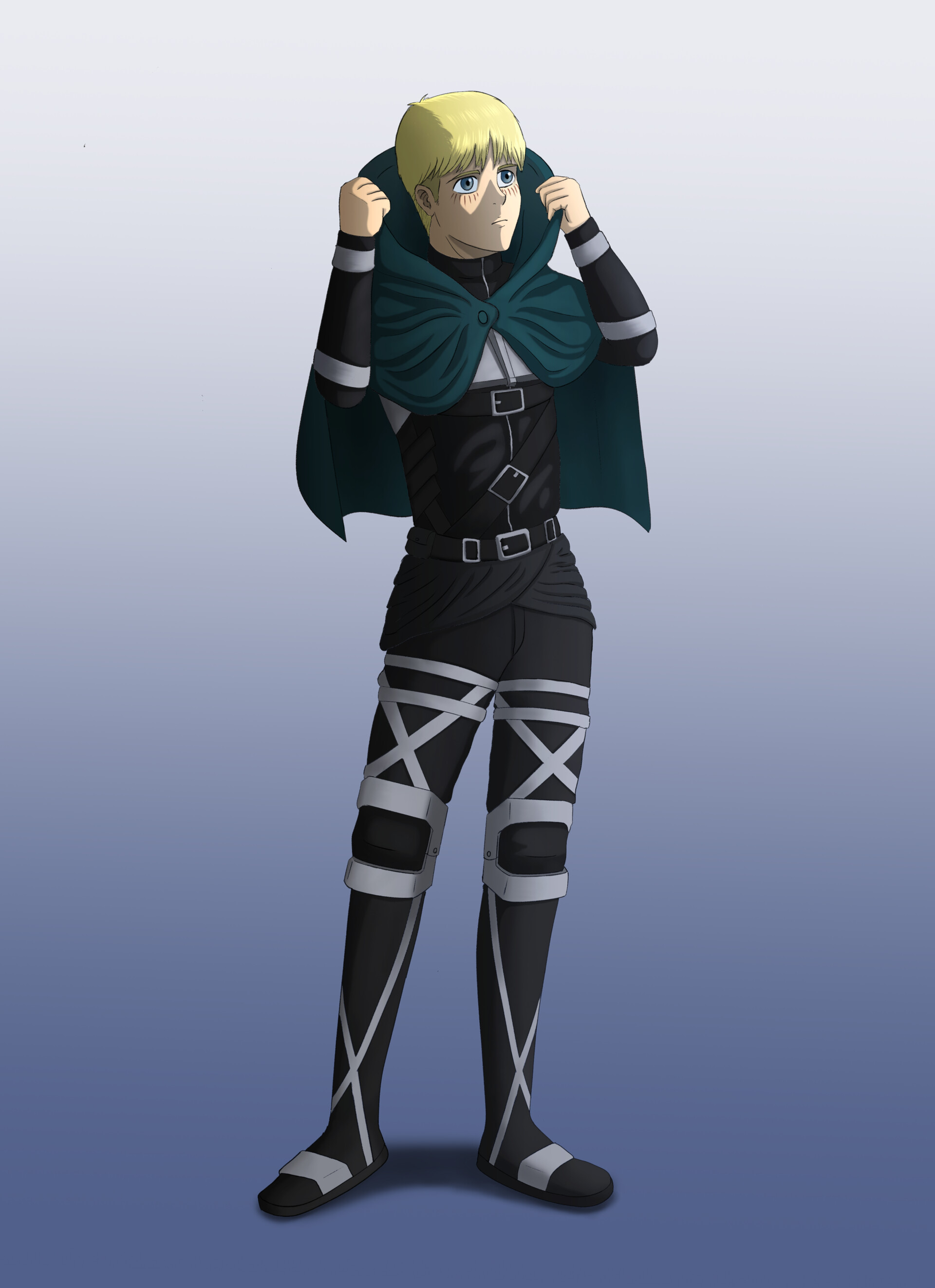 Artstation Armin Arlert Attack On Titan