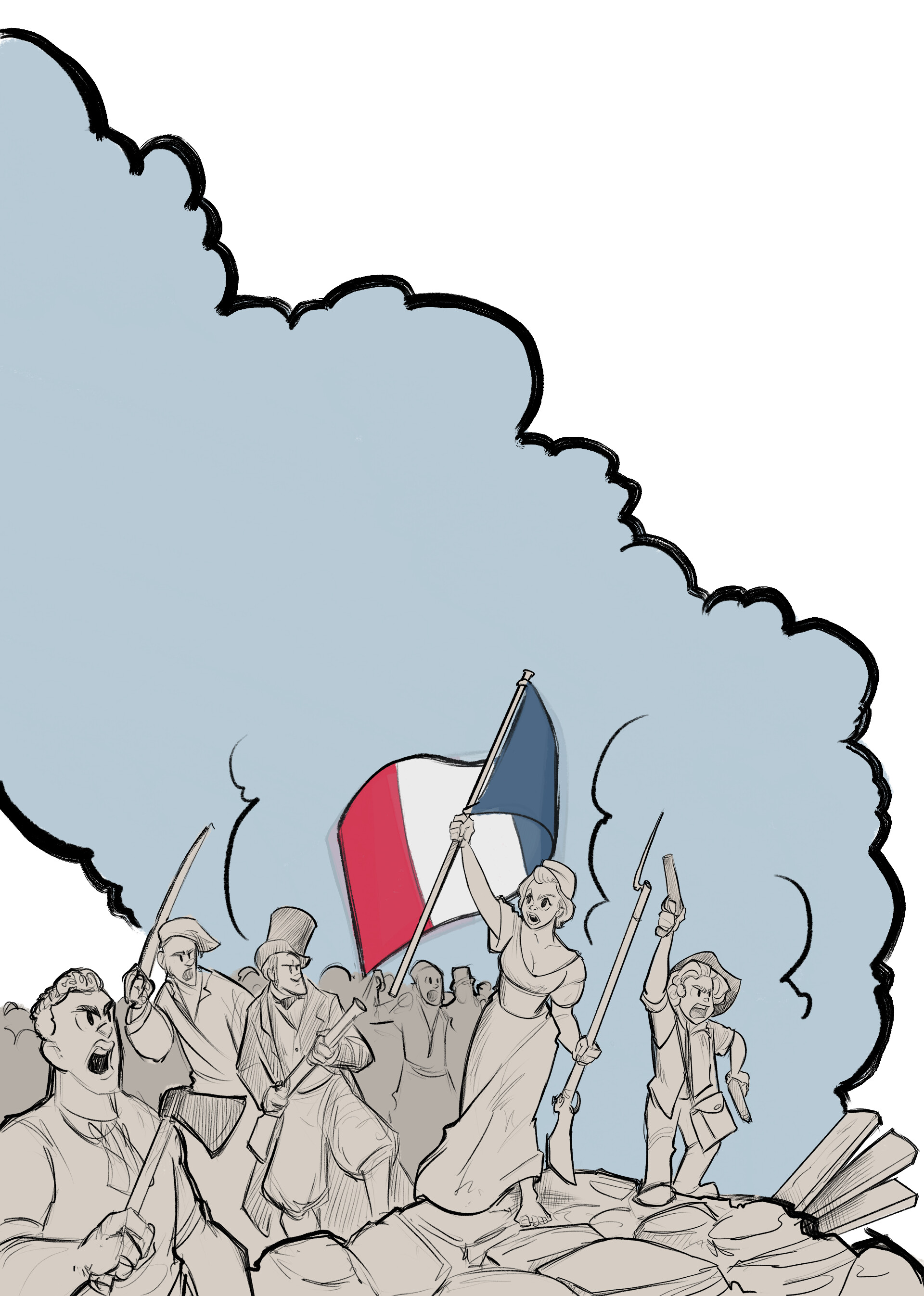 ArtStation - The French Revolution animation short