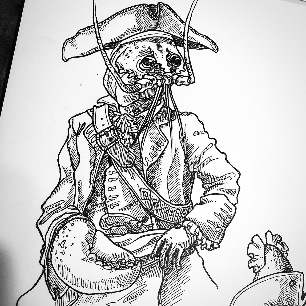 Lobster - Pirate study 02