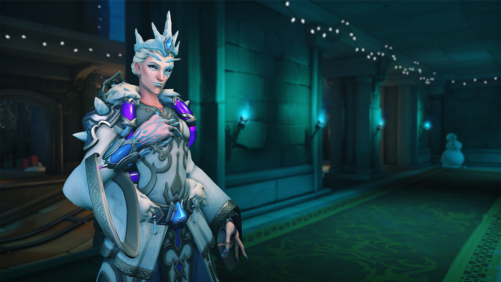 Overwatch Winter Wonderland 2020 - Ice Empress Moira.
