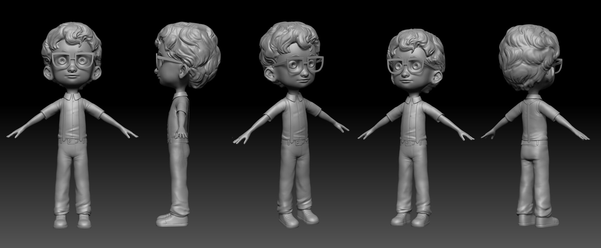 Guillermo Kelly - character modeling