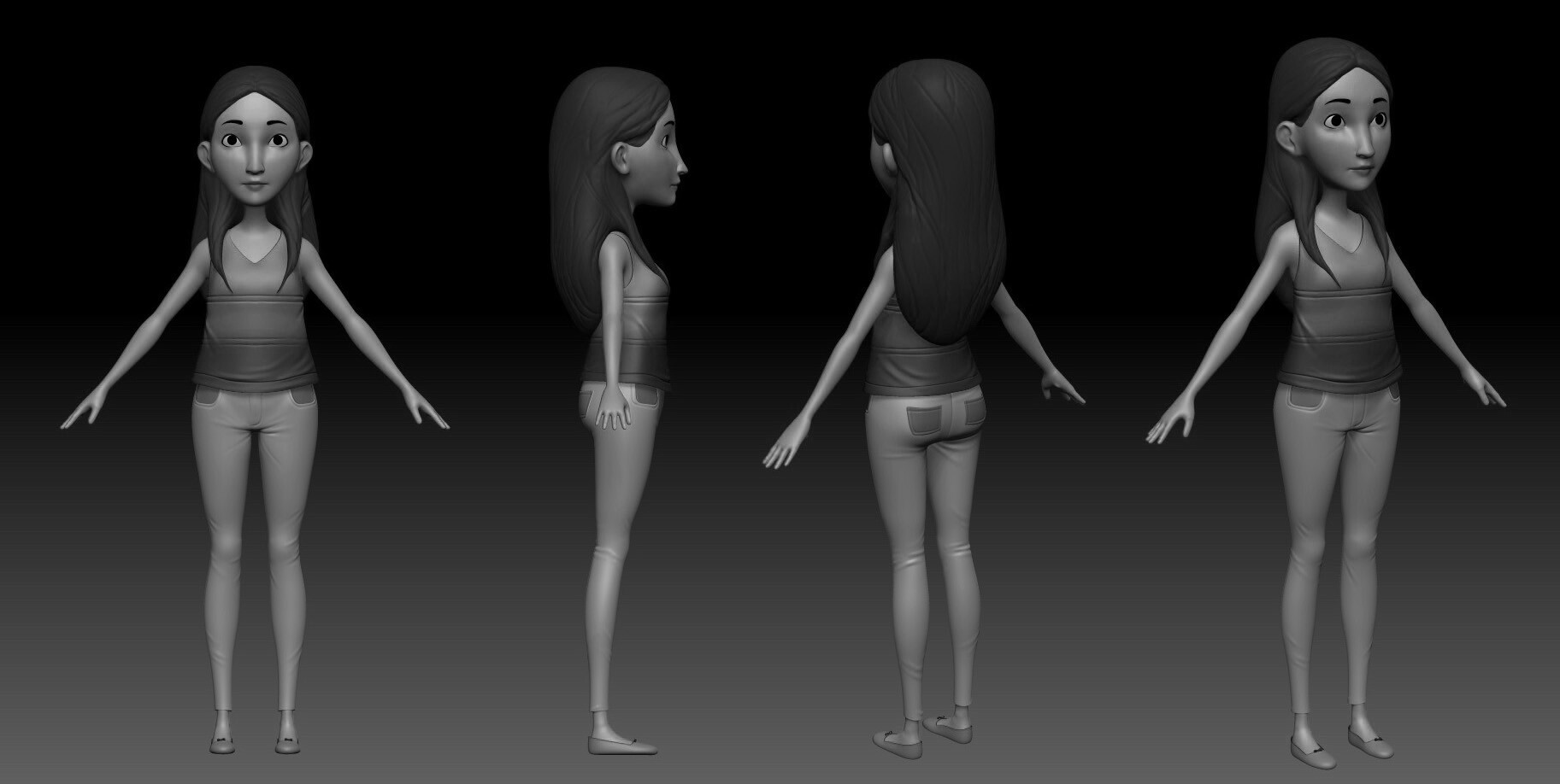 Guillermo Kelly - character modeling