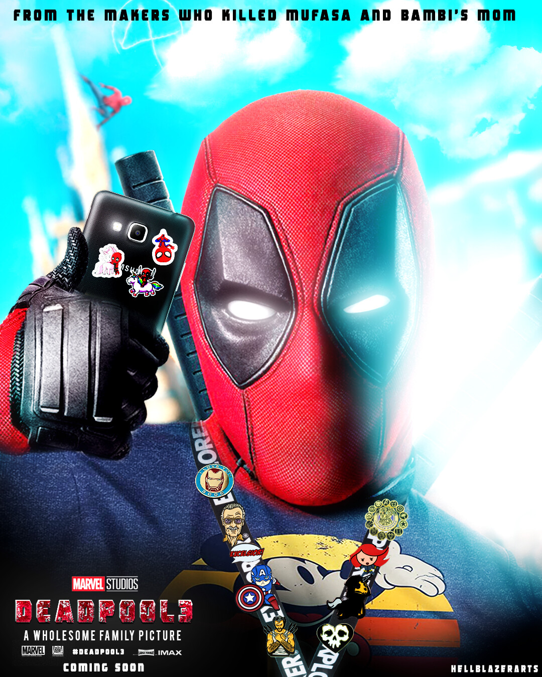 Second Life Marketplace - Movie poster-Deadpool 3