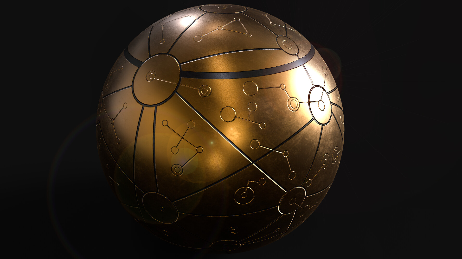 treasure planet map sphere