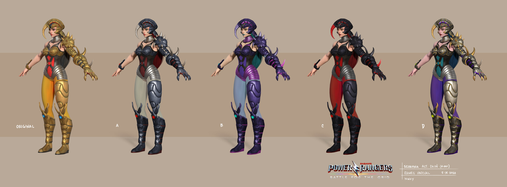 James Pascual - BFTG: Scorpina alternate color