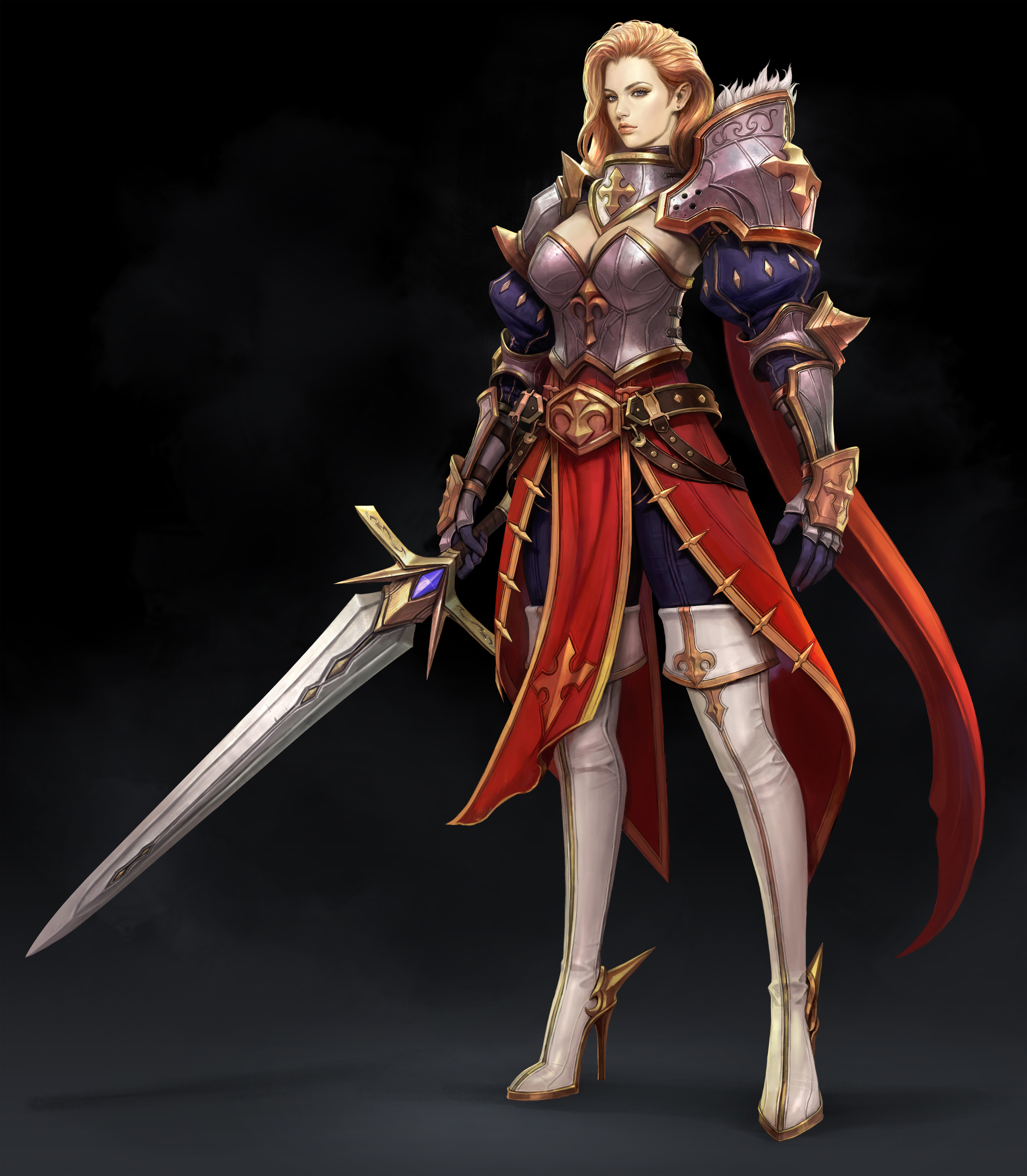 ArtStation - Female Medieval Armor