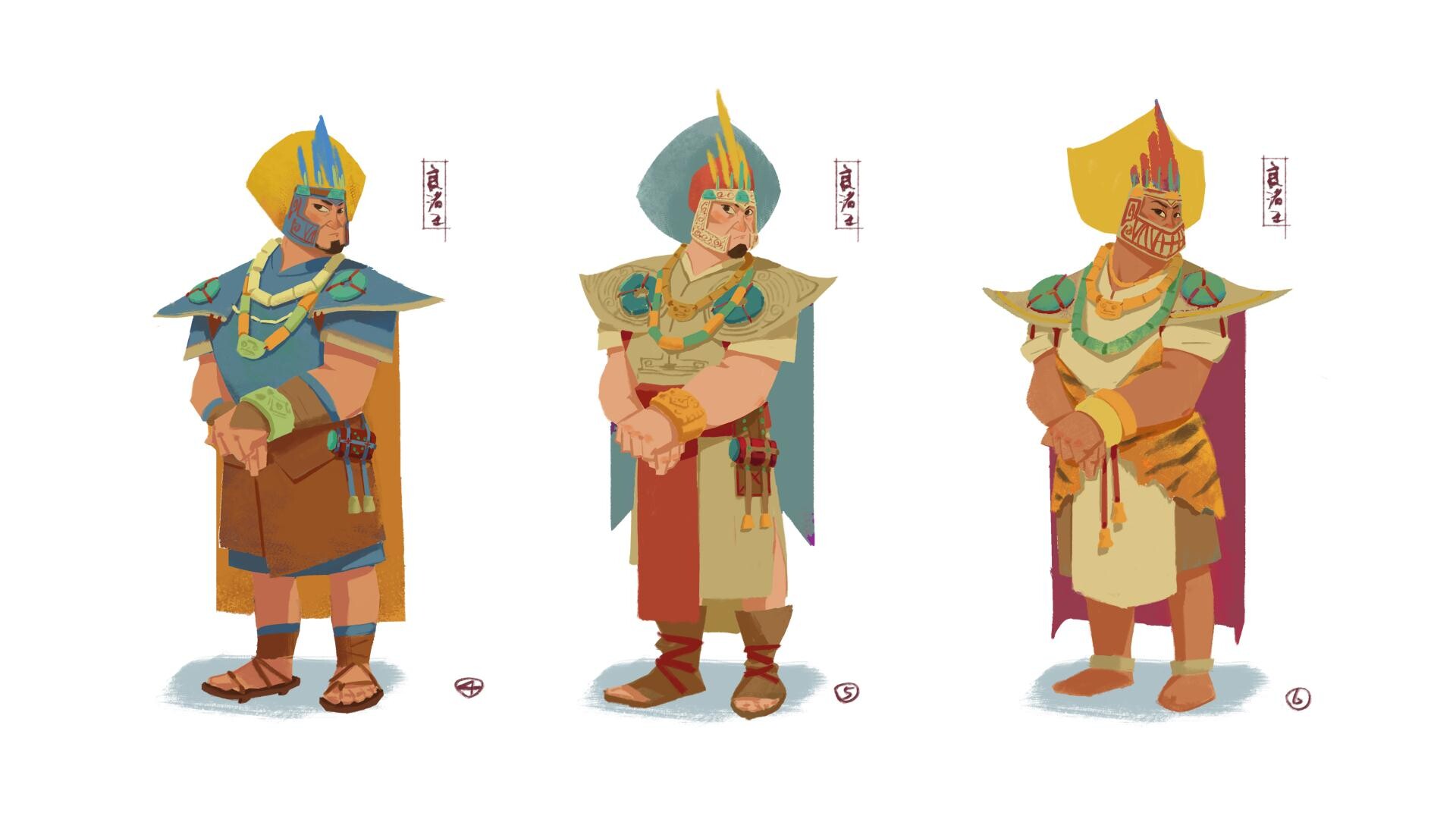 ArtStation LiangZhu character design