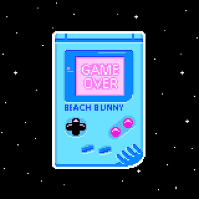 Beach Bunny Spotify pixel art animations