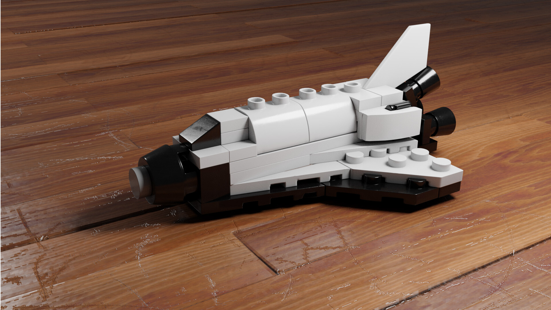 Lego micro sales space shuttle